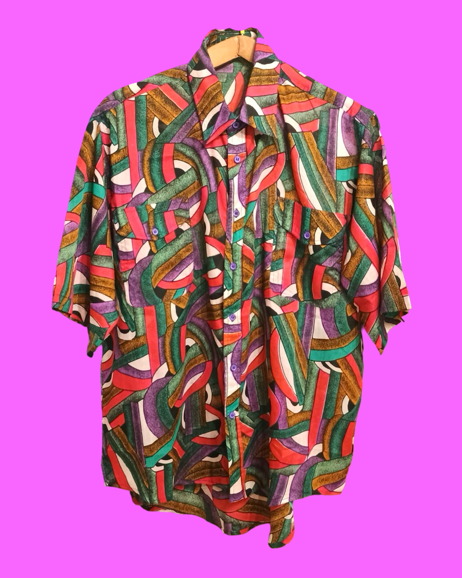 Vintage Multicolor Fantasy 90's Shirt Unisex Size XL