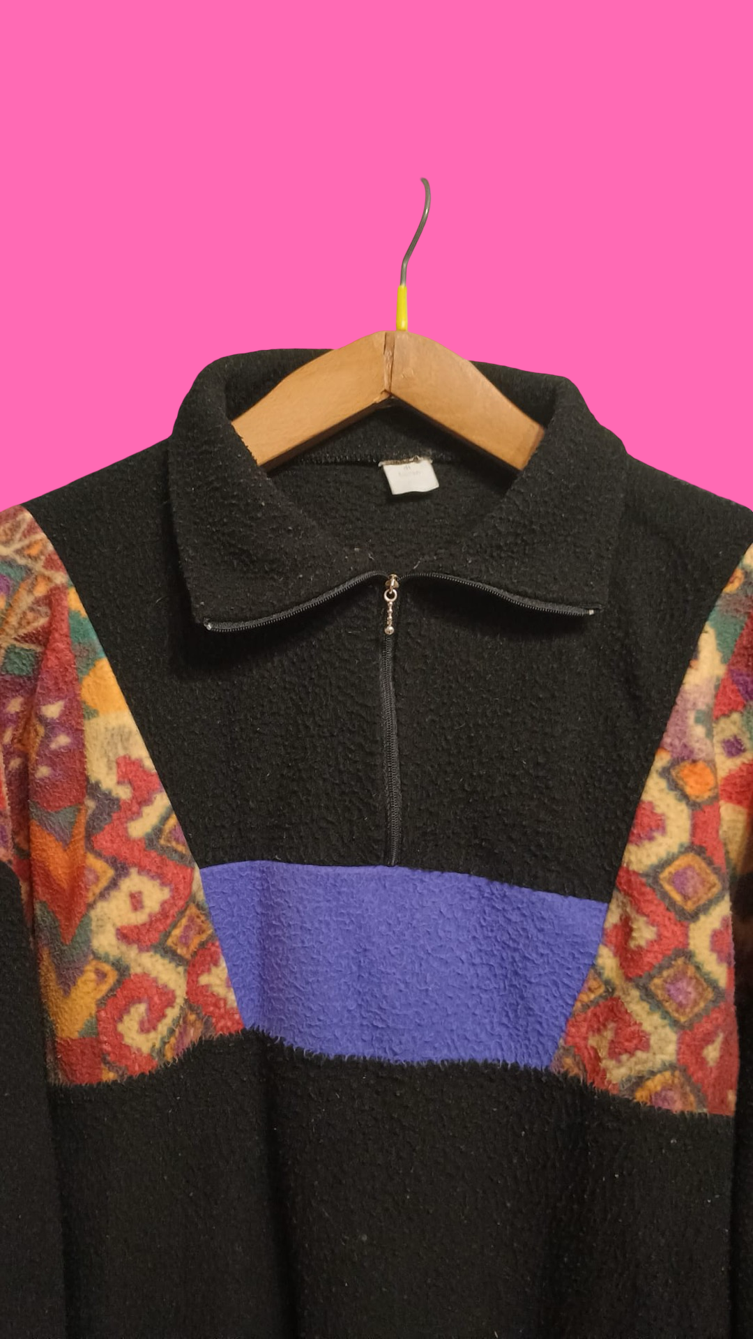Vintage Multicolor Fantasy 90's Fleece Unisex Size XL