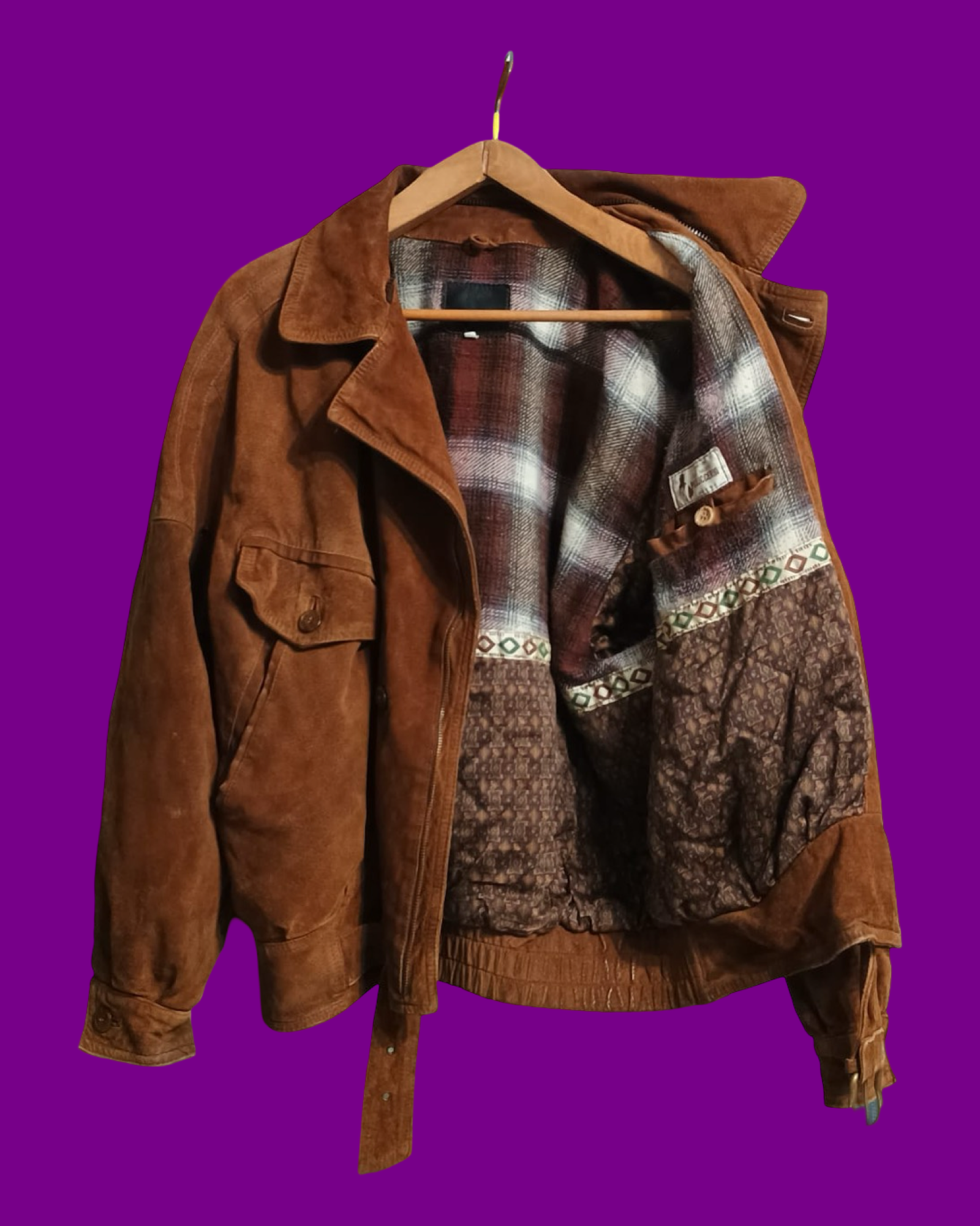 Vintage Multicolor Fantasy 90's Spring Jacket Unisex Size M