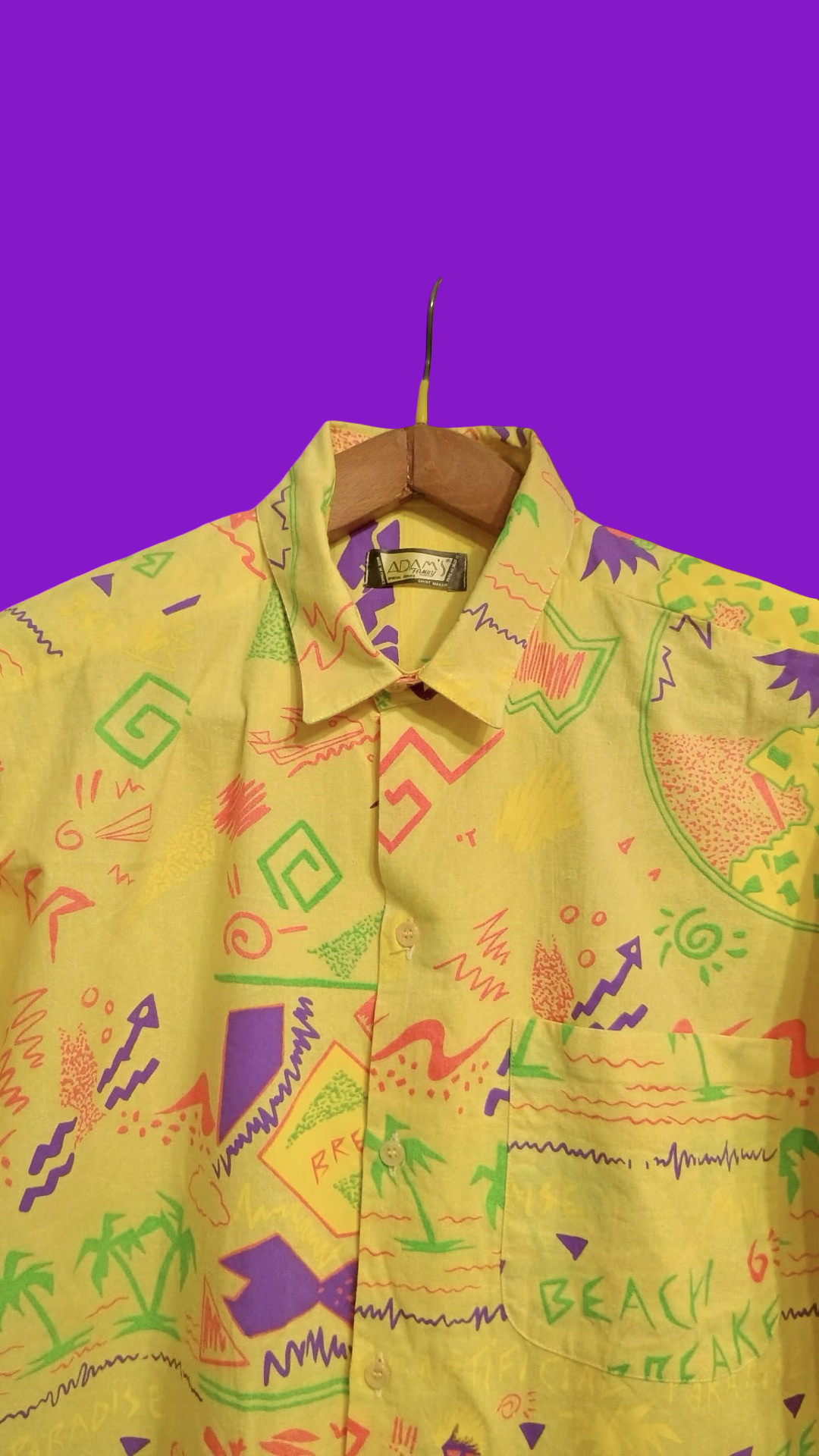Vintage Multicolor Fantasy 90's Shirt Unisex Size L