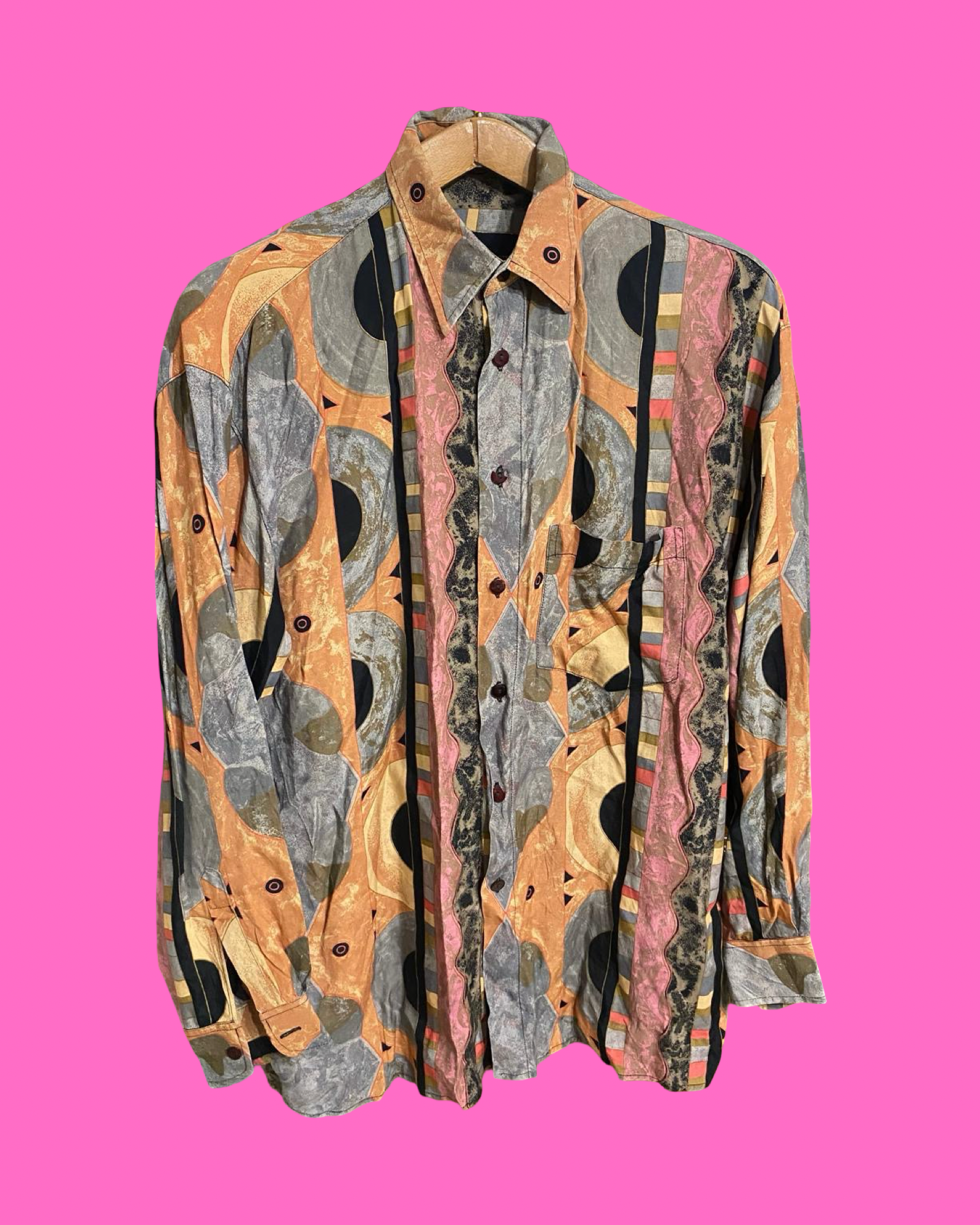 Vintage Multicolor Fantasy 90's Shirt Unisex Size L