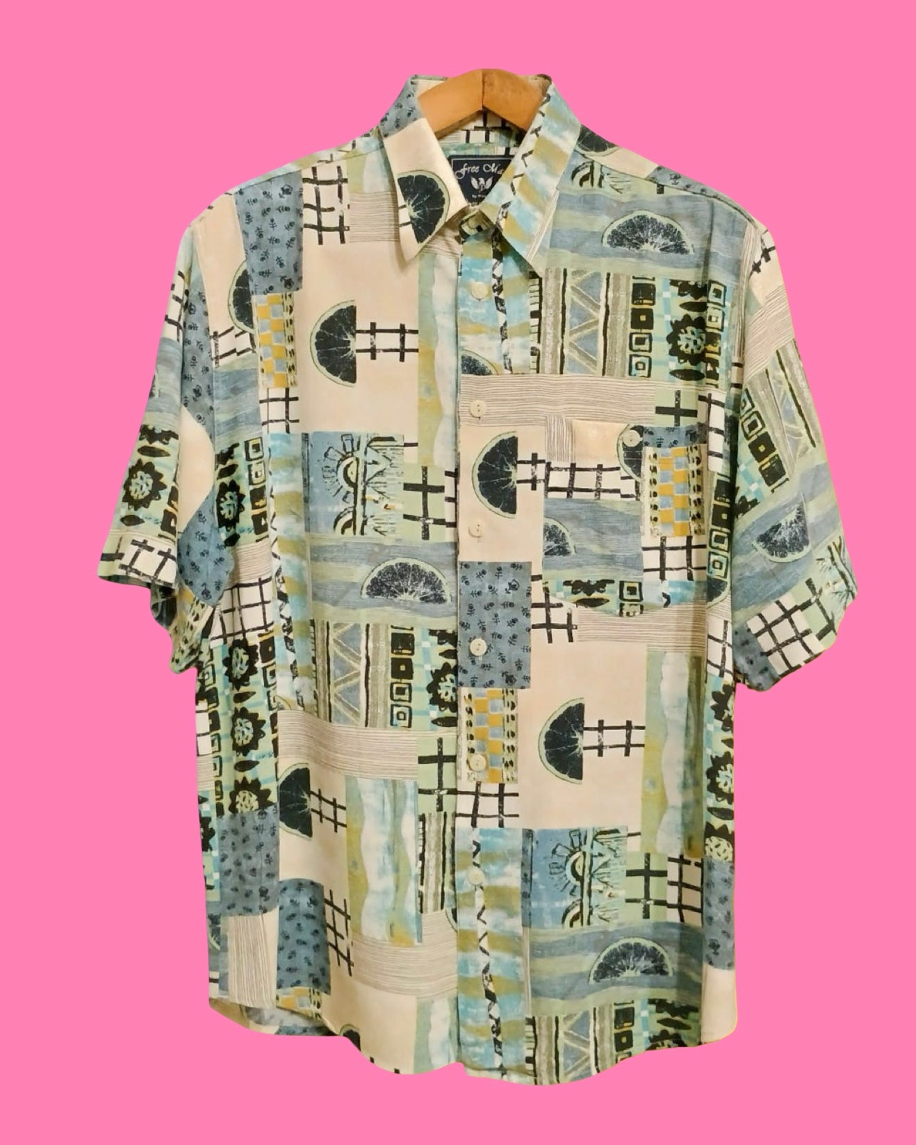 Vintage Multicolor Fantasy 90's Shirt Unisex Size M