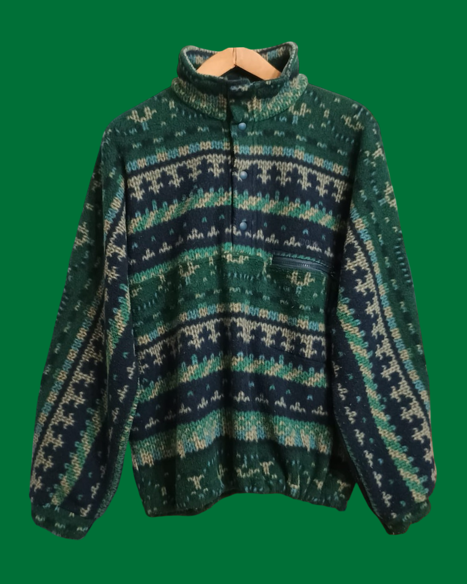 Vintage Multicolor Fantasy 90's Colmar Fleece Unisex Size M