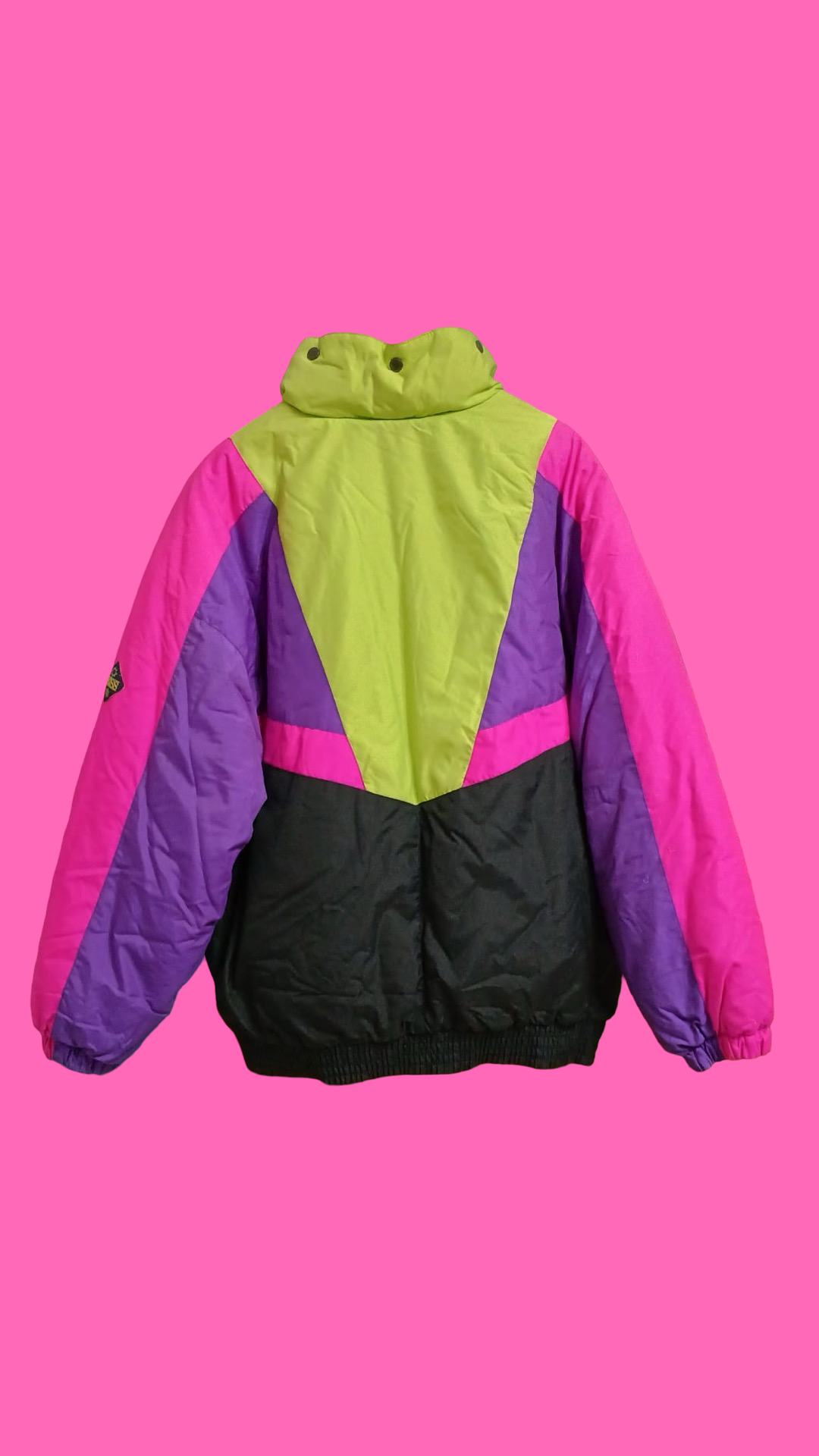 Vintage Multicolor Fantasy 90's Snow Jacket Unisex Size L