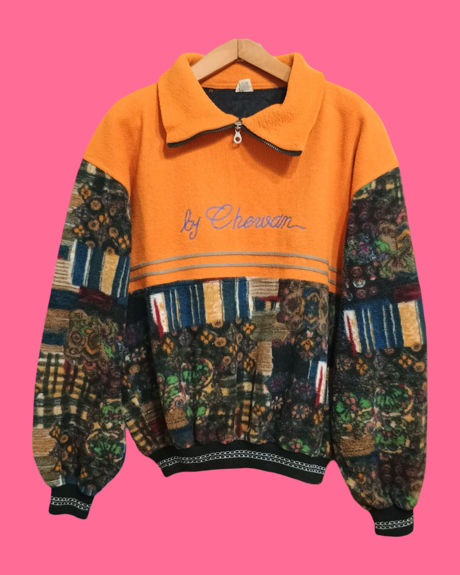 Vintage Multicolor Fantasy 90's Sweatshirt Unisex Size L