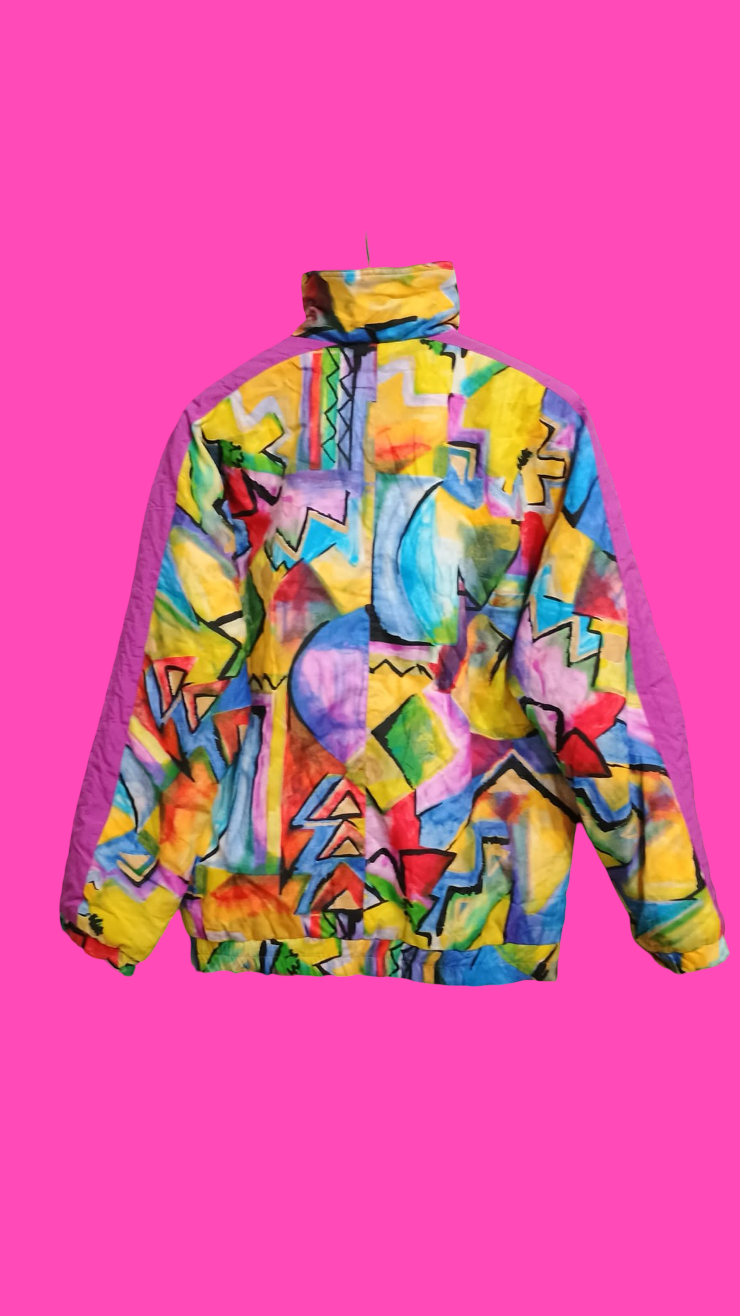 Vintage Multicolor Fantasy 90's Snow Jacket Unisex Size M