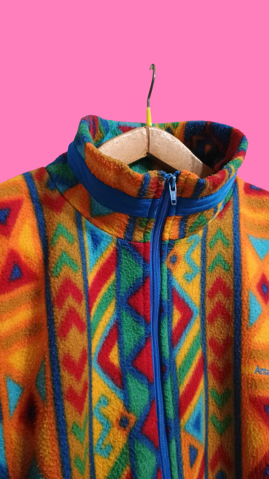 Vintage Multicolor Fantasy 90's Fleece Unisex Size XL