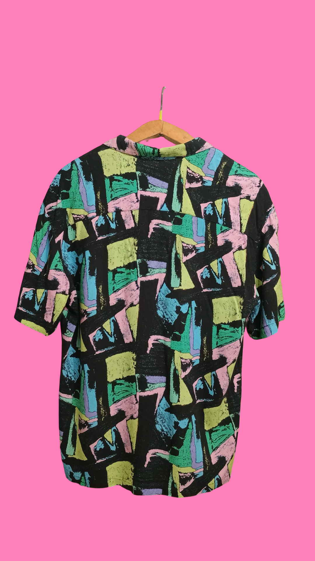 Vintage Style Multicolor Fantasy Shirt Unisex Size M