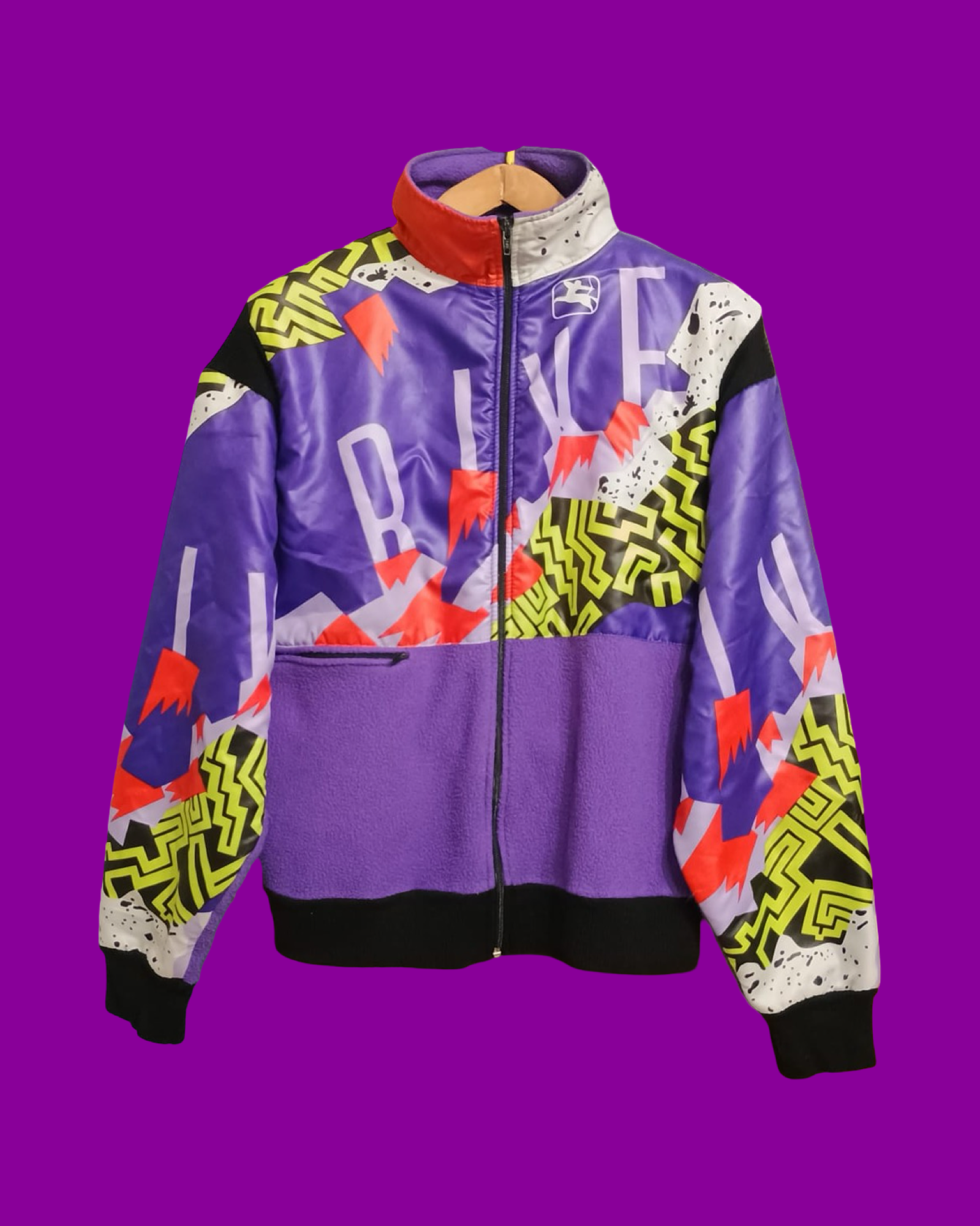 Vintage Multicolor Fantasy 90's Fleece Unisex Size M