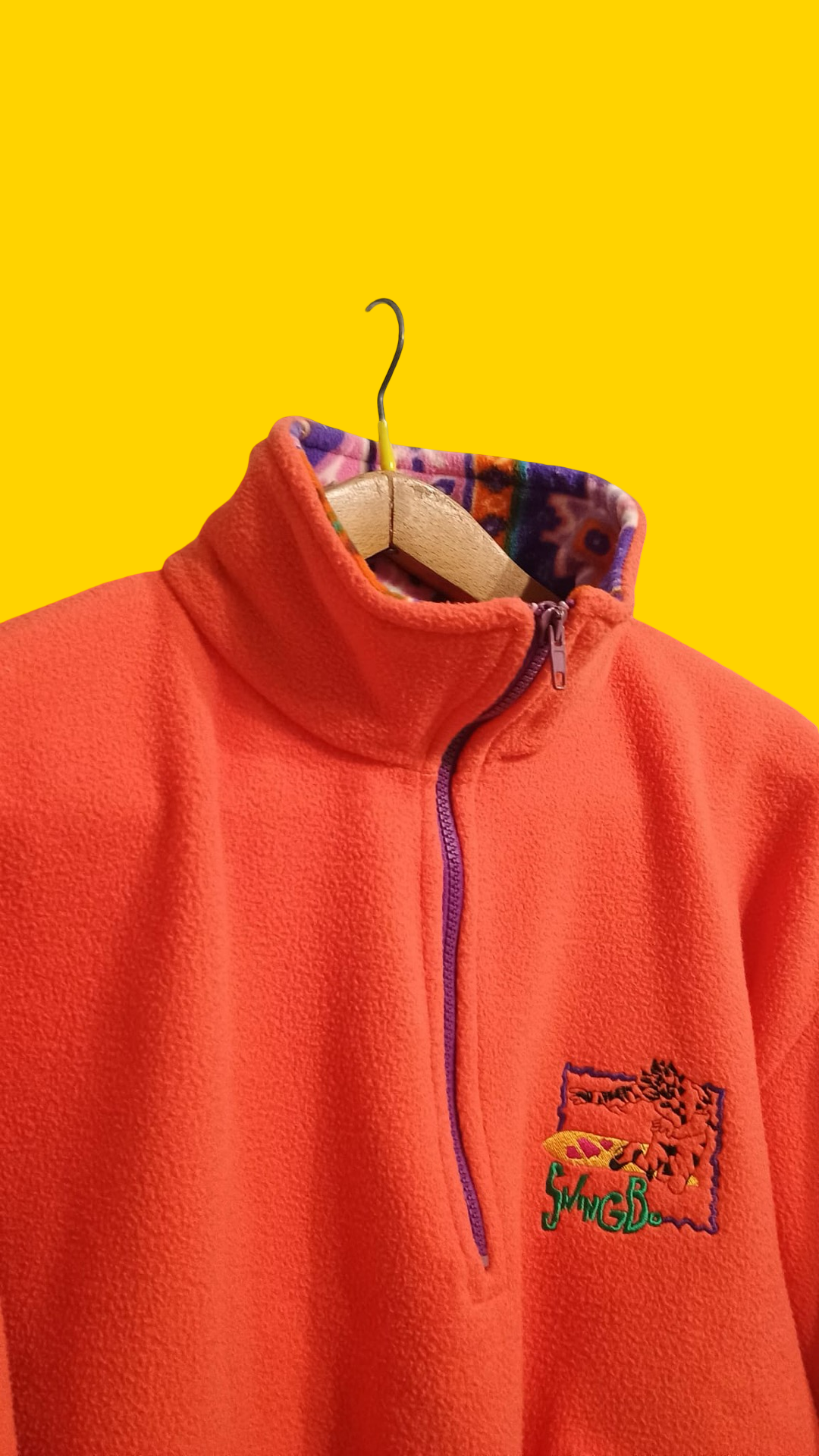Vintage Multicolor Fantasy 90's Sweatshirt Unisex Size M