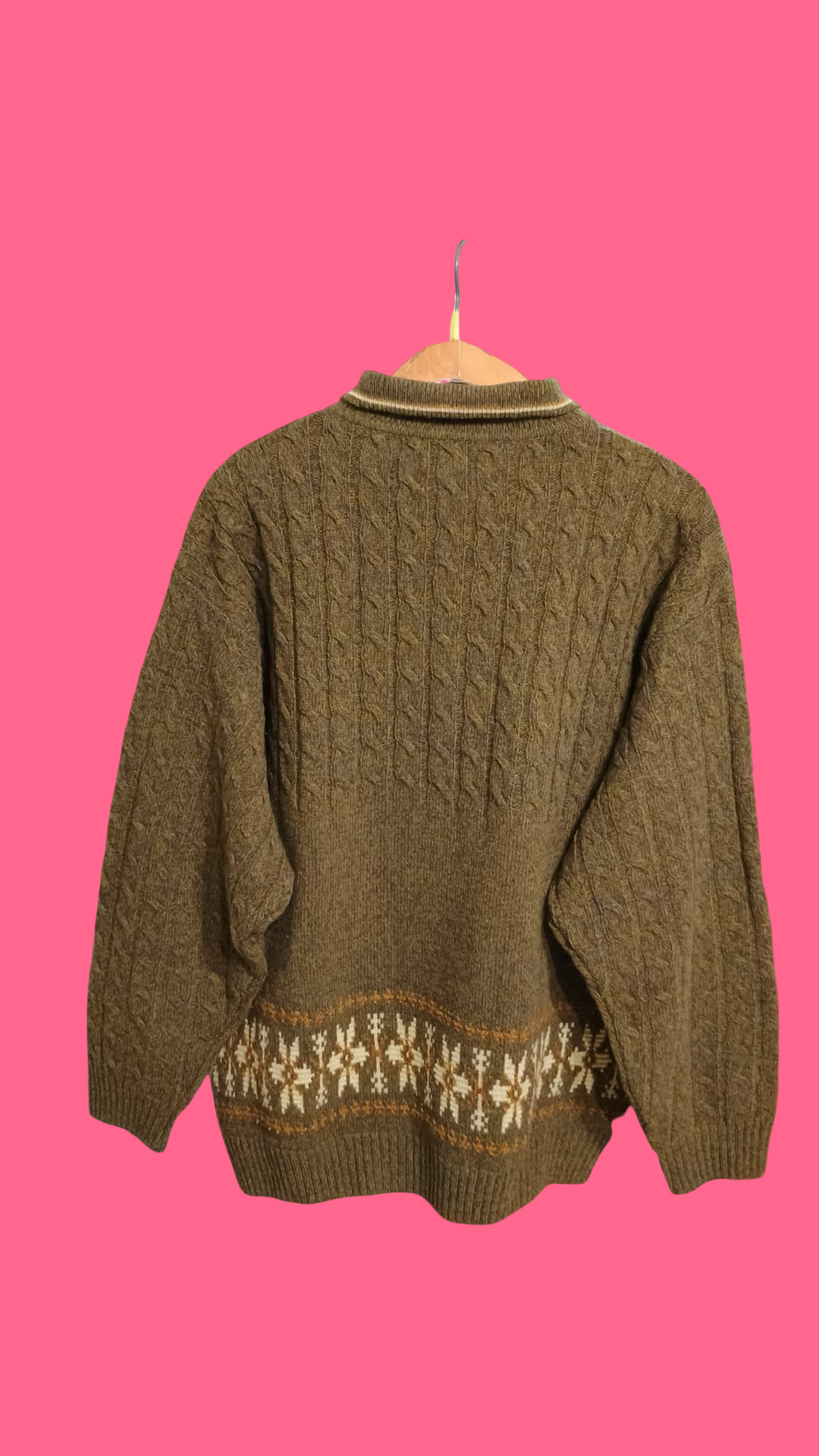 Vintage Multicolor Fantasy 90's Sweater Unisex Size XL