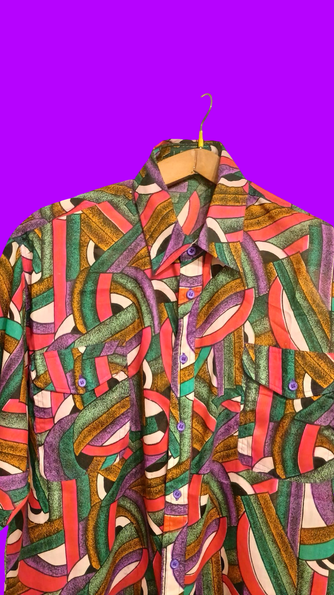 Vintage Multicolor Fantasy 90's Shirt Unisex Size XL