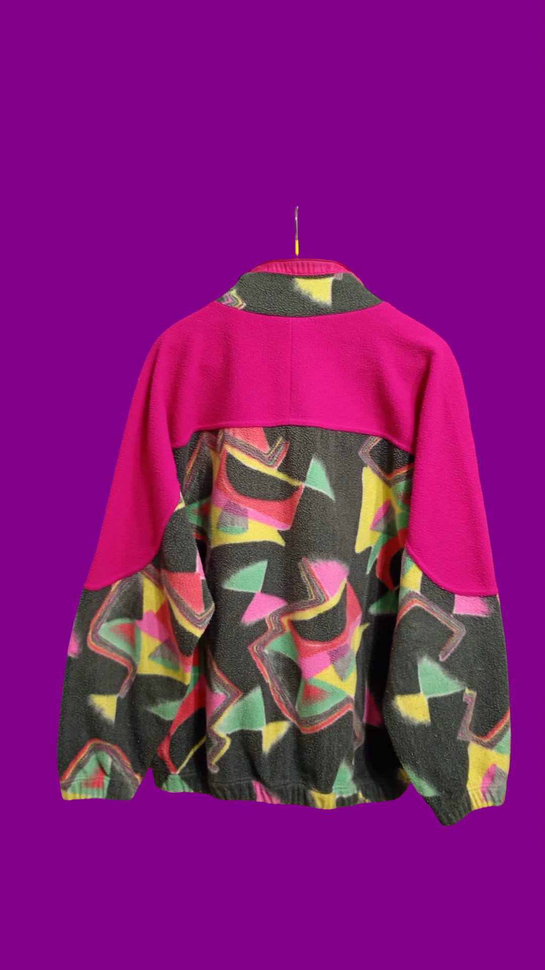 Vintage Multicolor Fantasy 90's Rare Fleece Unisex Size L