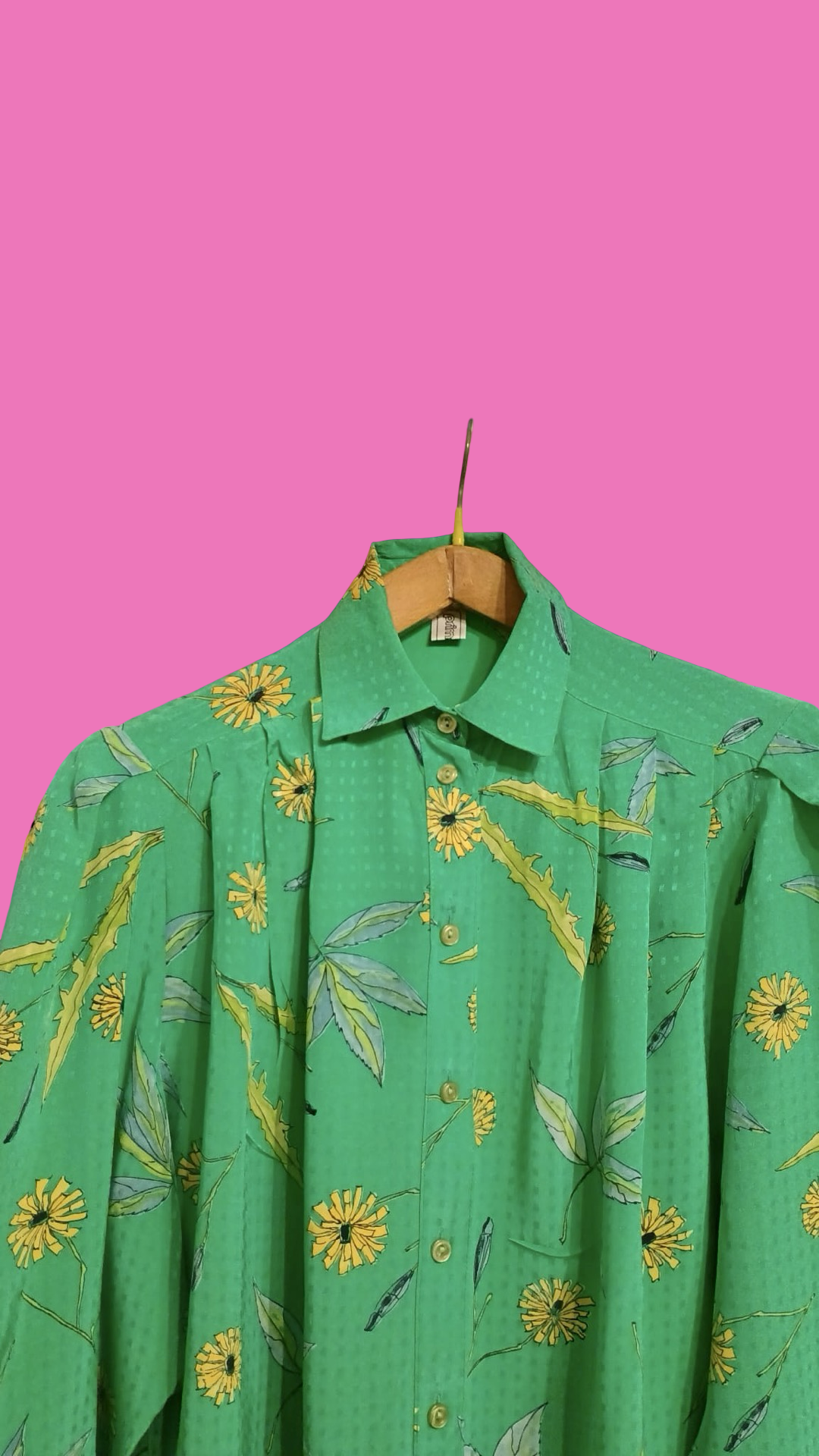 Vintage Multicolor Fantasy 90's Shirt Woman Size M