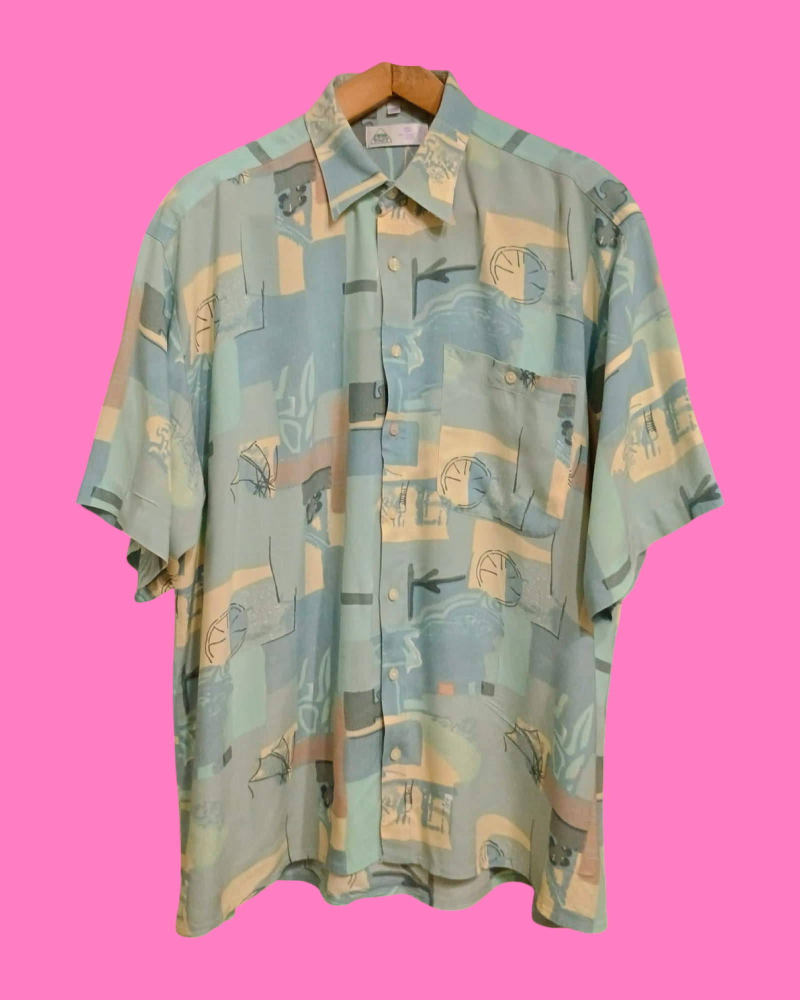 Vintage Multicolor Fantasy 90's Shirt Unisex Size XXL