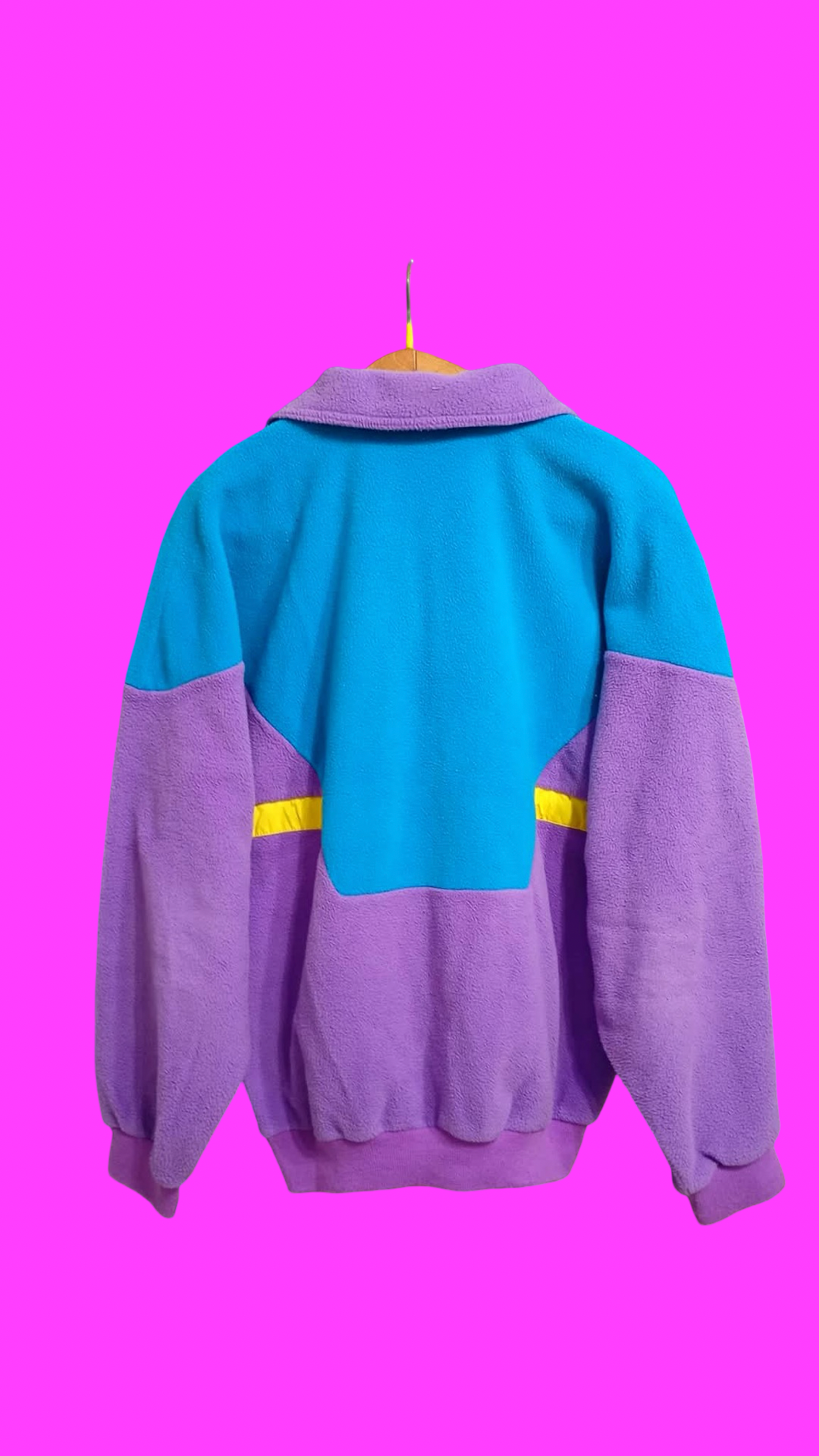 Vintage Multicolor Fantasy 90's Rare Fleece Unisex Size XL