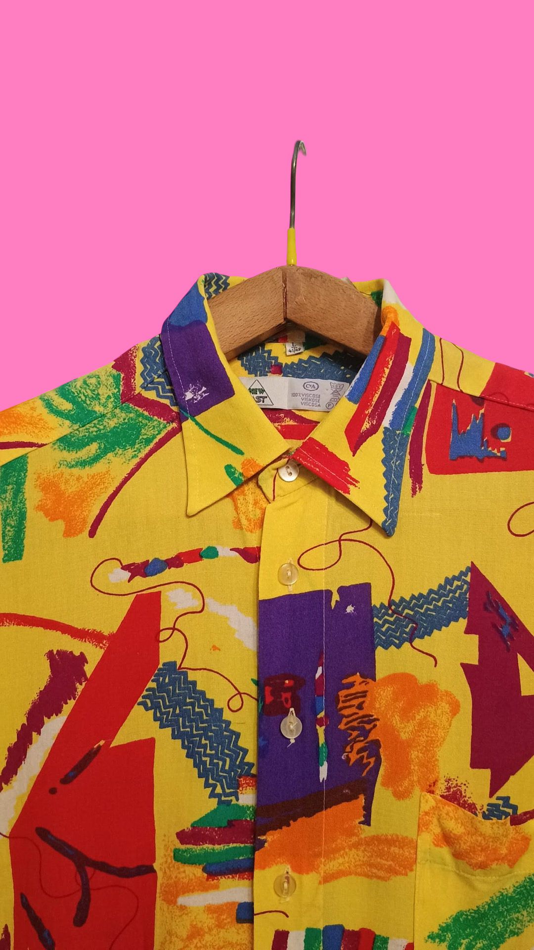 Vintage Multicolor Fantasy 90's Shirt Unisex Size L