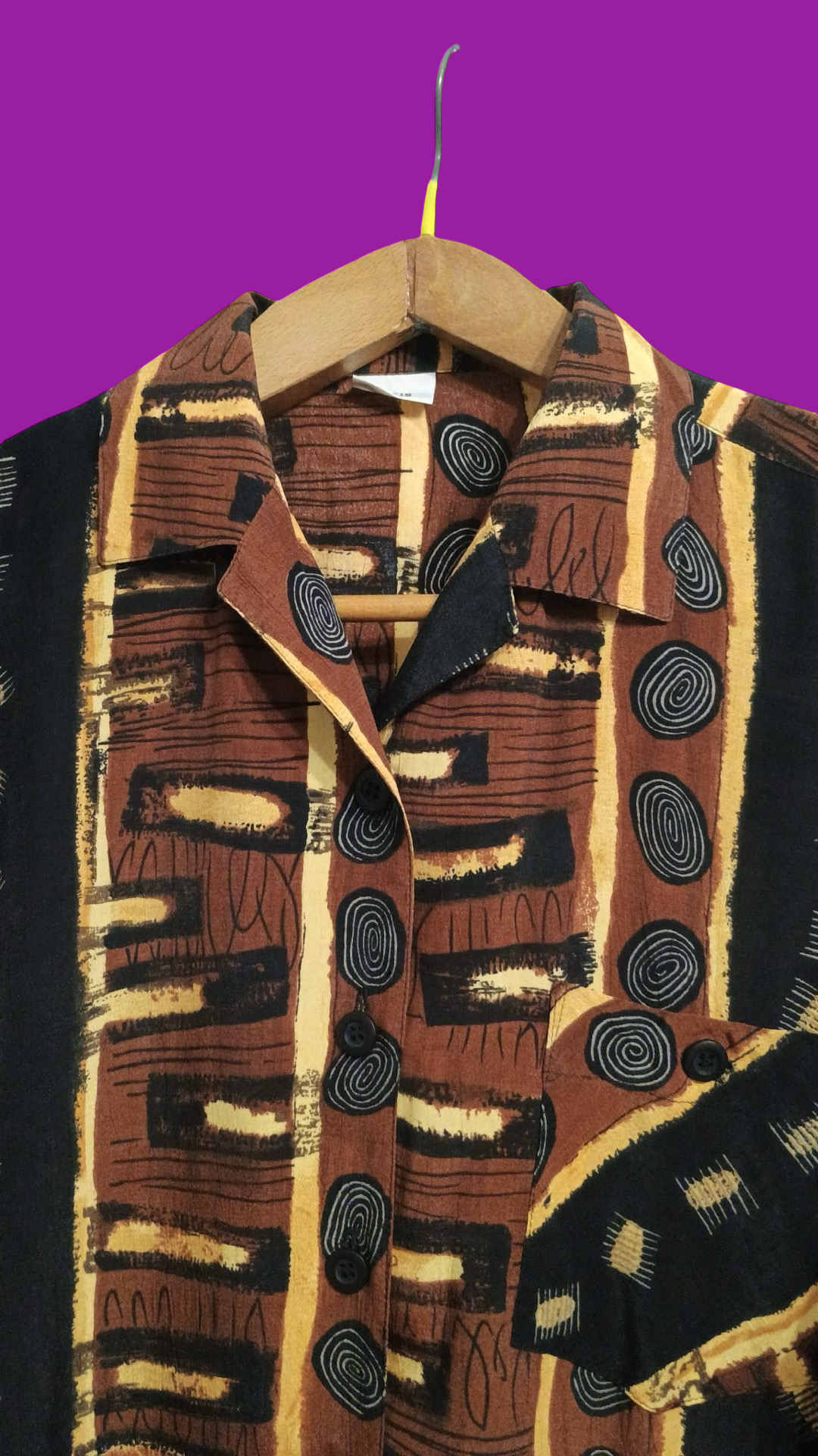 Vintage Multicolor Fantasy 90's Shirt Unisex Size M