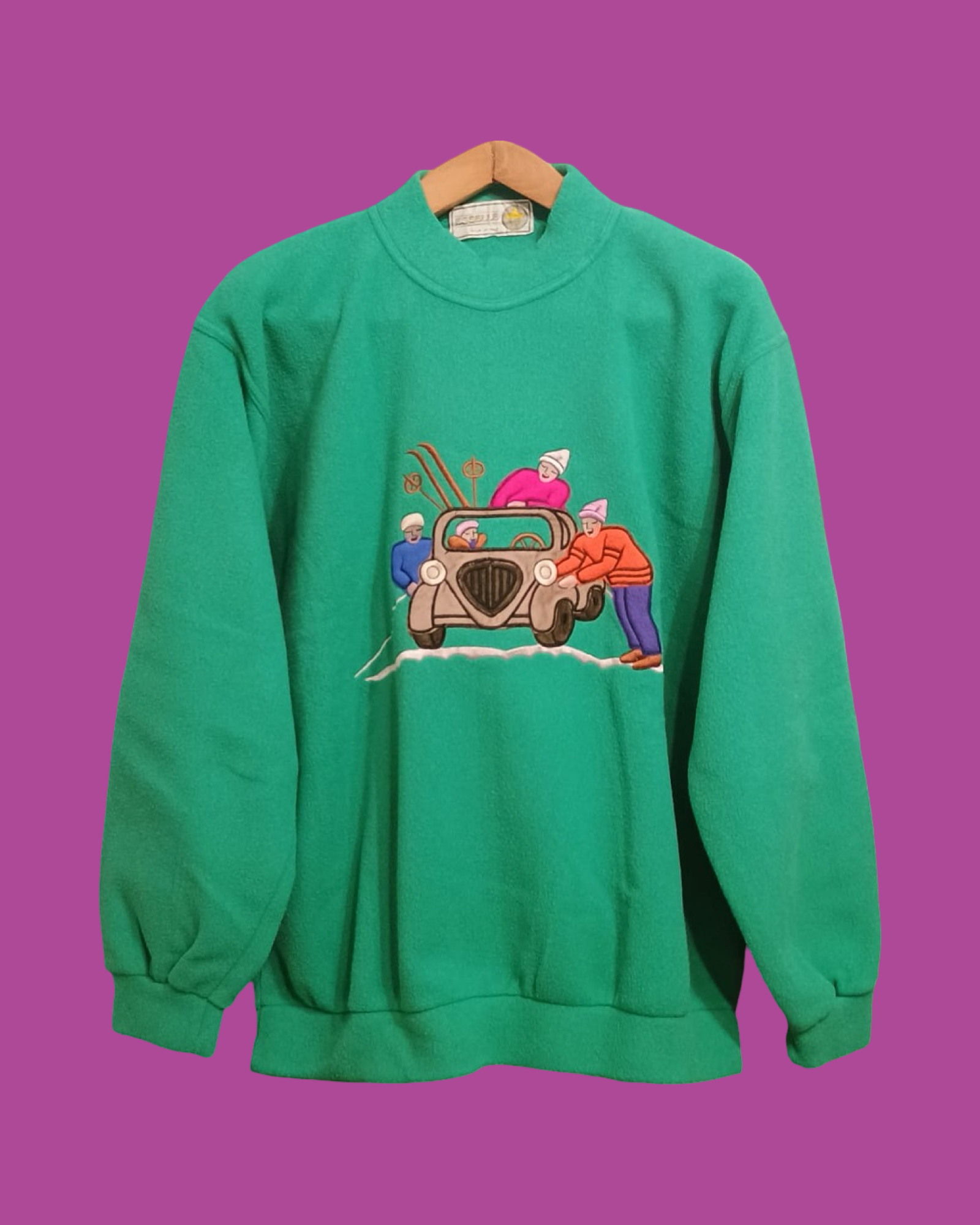 Vintage Multicolor Fantasy 90's Sweatshirt Unisex Size L