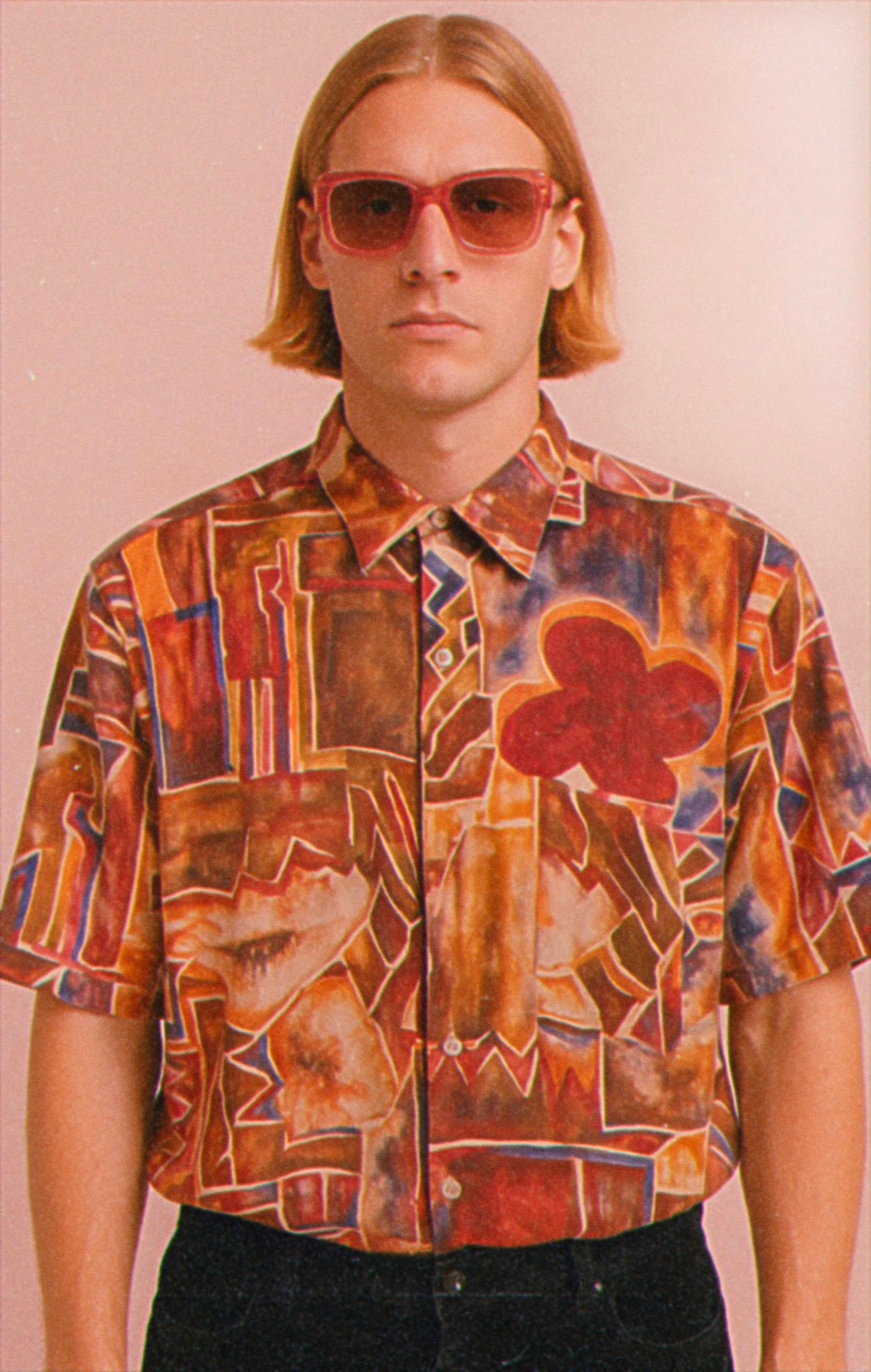 Vintage Multicolor Fantasy 90's Shirt Unisex Size L