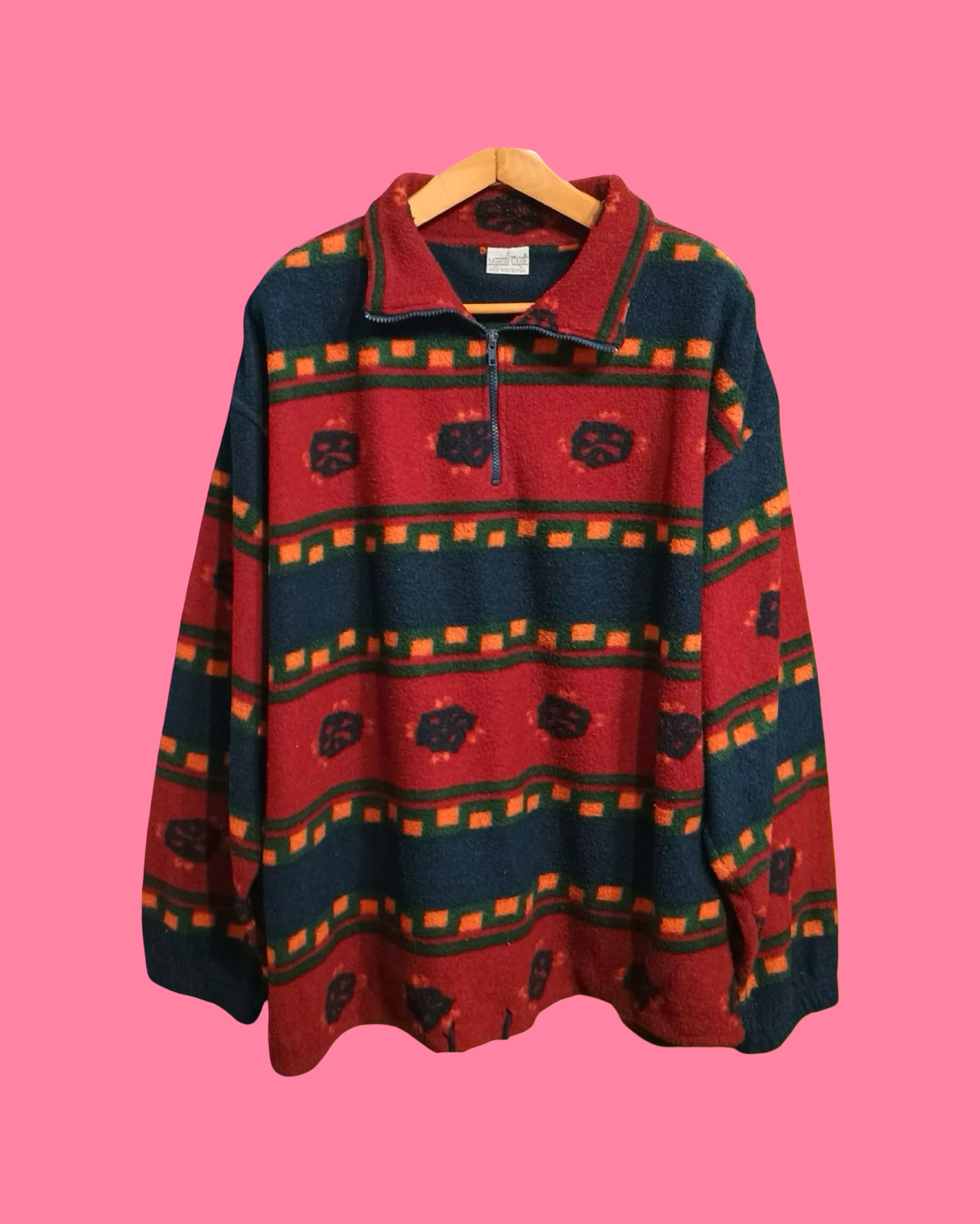 Vintage Multicolor Fantasy 90's Sweatshirt Unisex Size XL