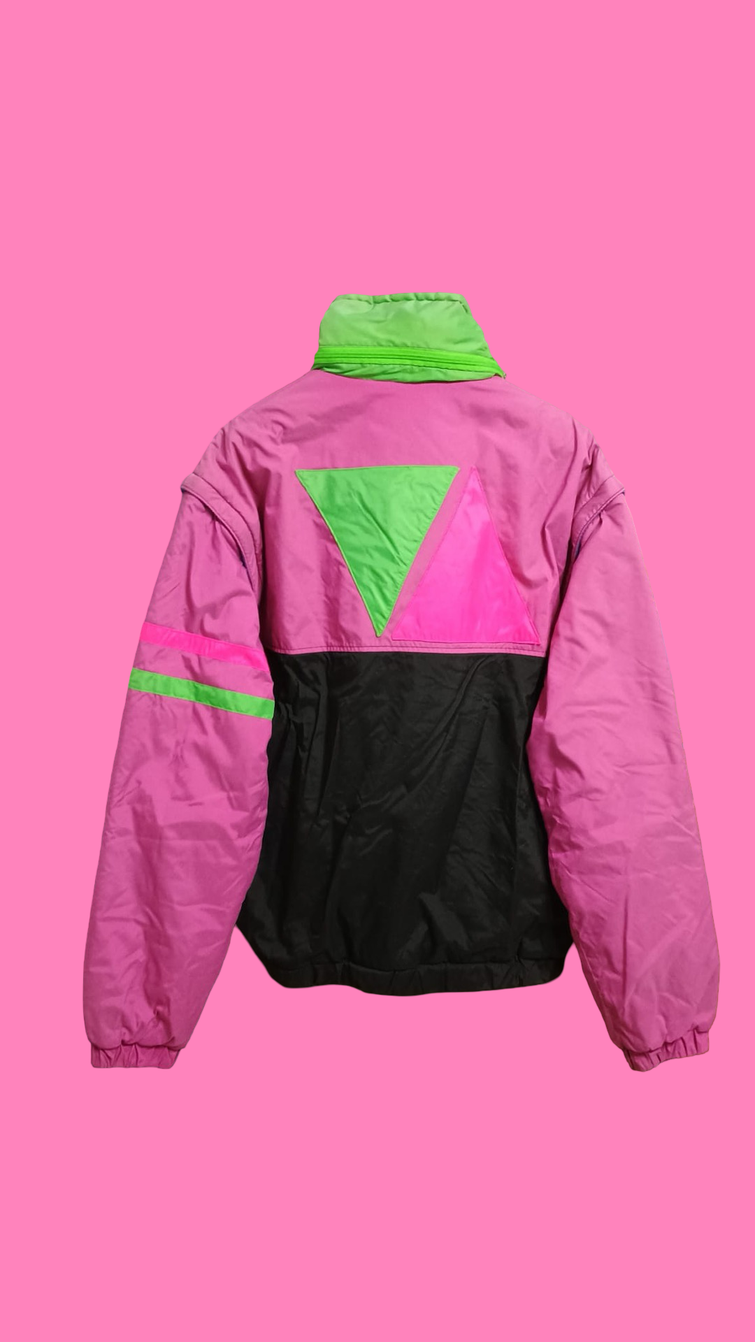 Vintage Multicolor Fantasy 90's Snow Jacket Unisex Size M