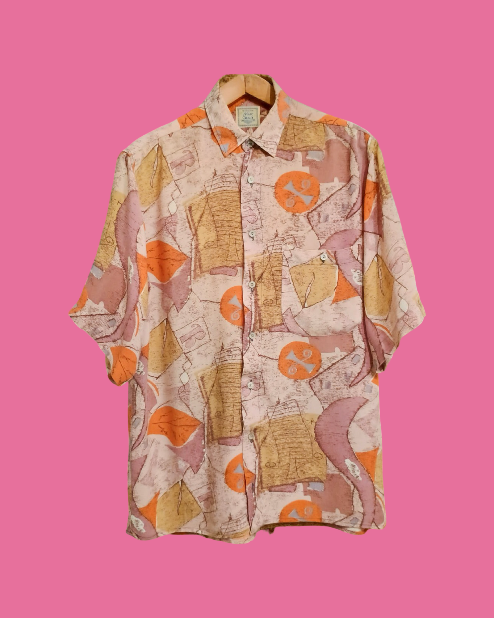 Vintage Multicolor Fantasy 90's Shirt Unisex Size L