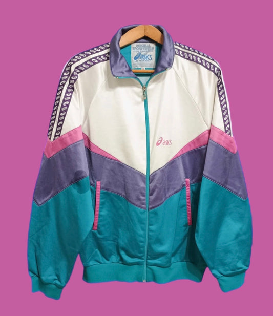 Soft Jacket Vintage Multicolor A Fantasia Anni 90 Unisex Size XL