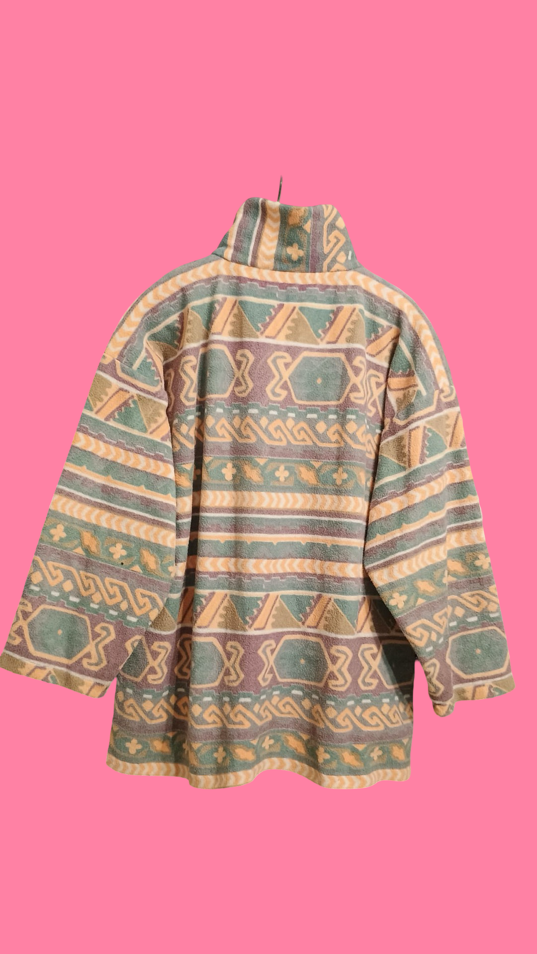 Vintage Multicolor Fantasy 90's Fleece Unisex Size M