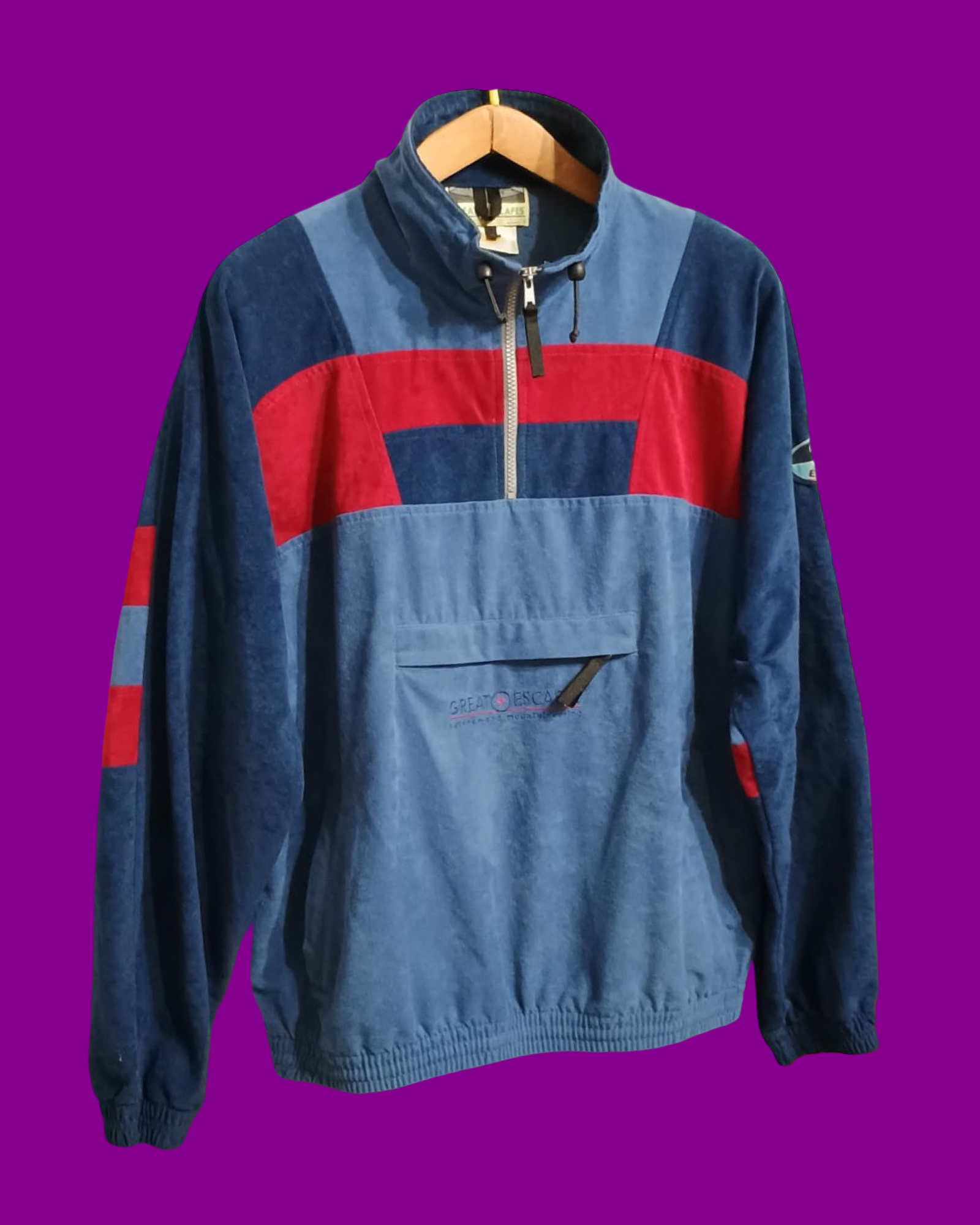 Vintage Multicolor Fantasy 90's Sweatshirt Unisex Size L