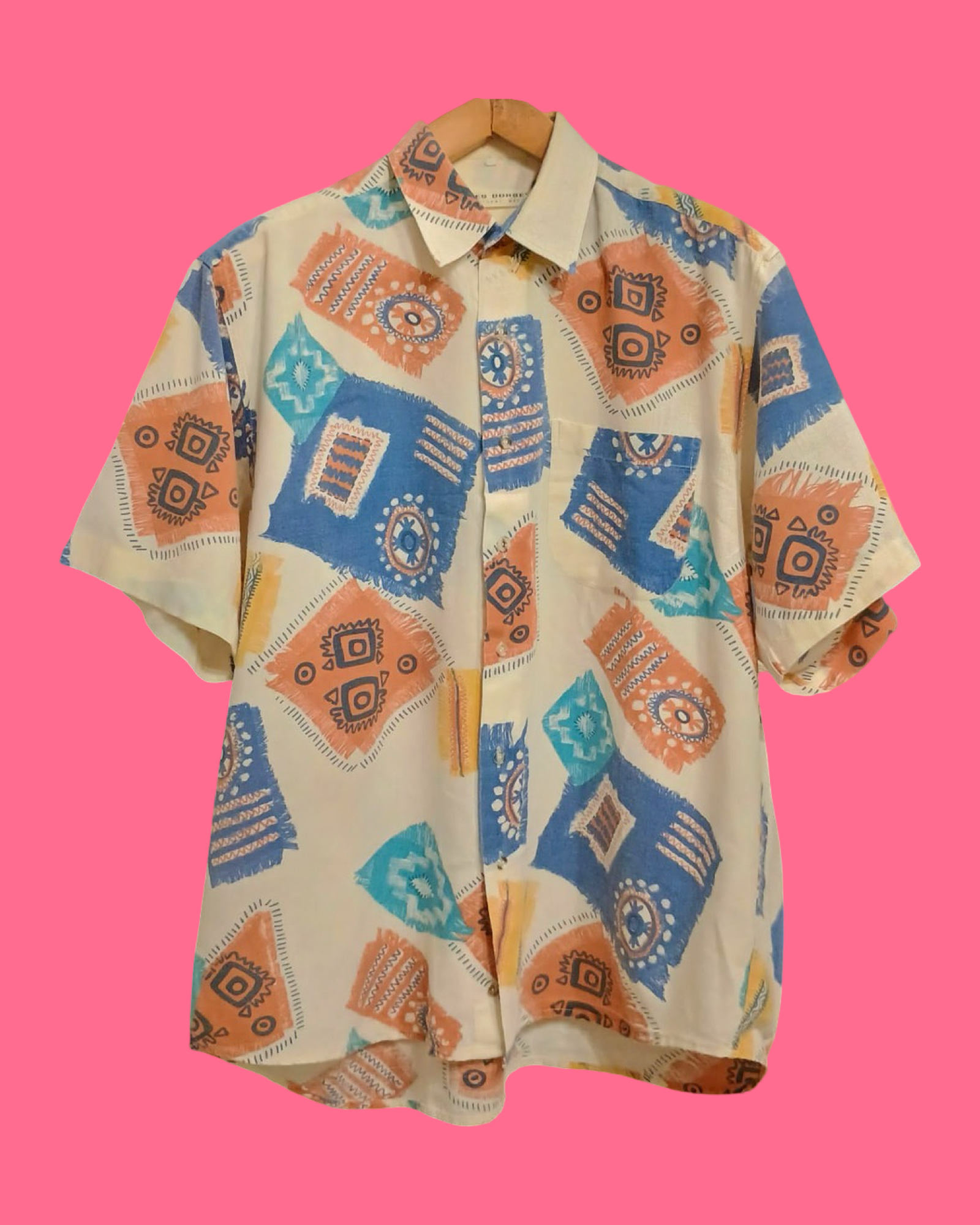 Vintage Multicolor Fantasy 90's Shirt Unisex Size L