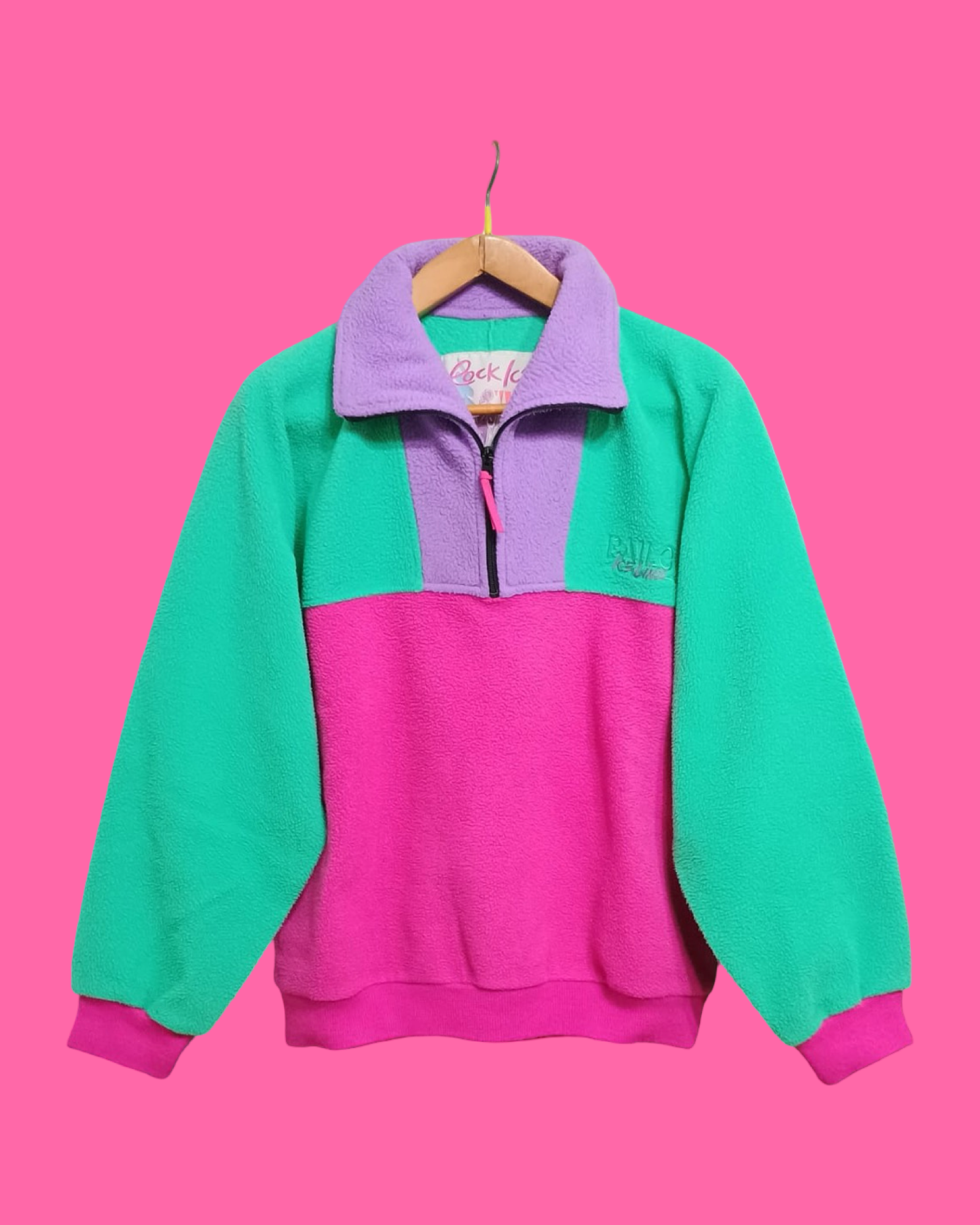 Vintage Multicolor Fantasy 90's Fleece Unisex Size L