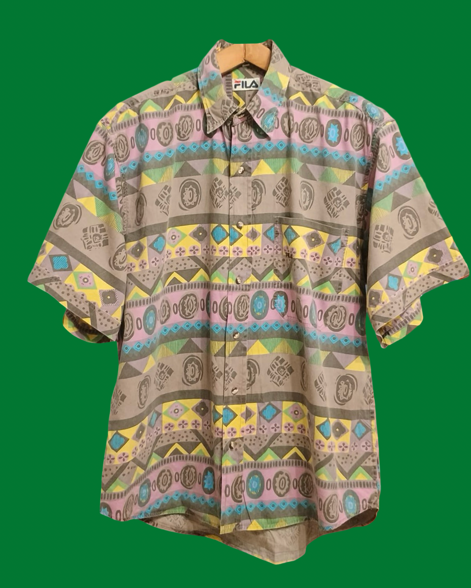 Vintage Multicolor Fantasy 90's Shirt Unisex Size L