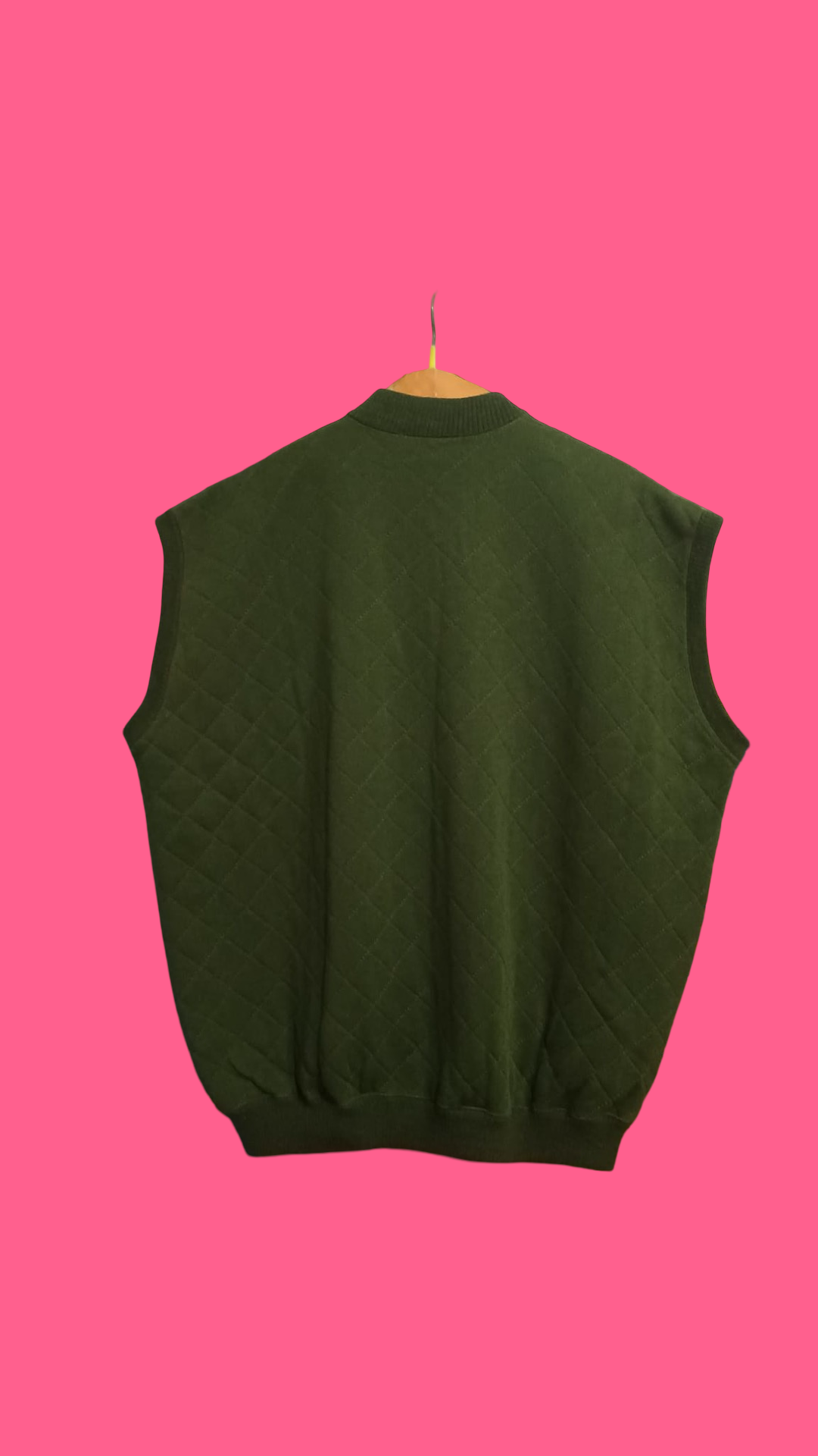 Vintage Multicolor Fantasy 90's Fleece Gilet Unisex Size L