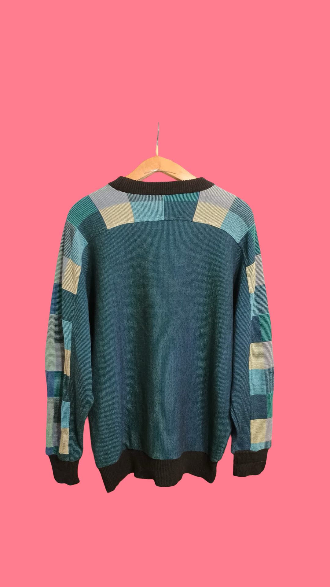 Vintage Multicolor Fantasy 90's Sweater Unisex Size L