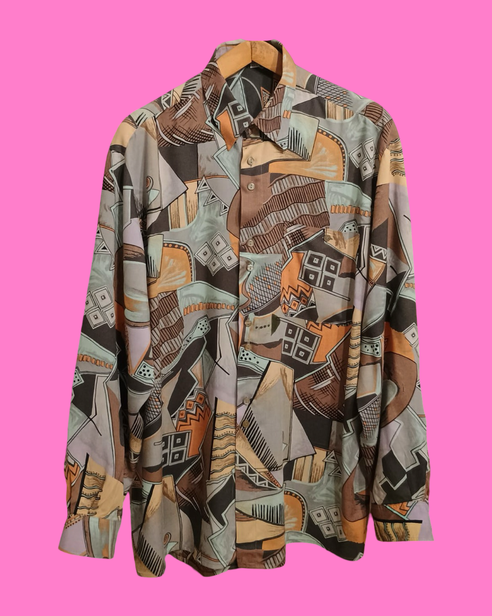 Vintage Multicolor Fantasy 90's Shirt Unisex Size L