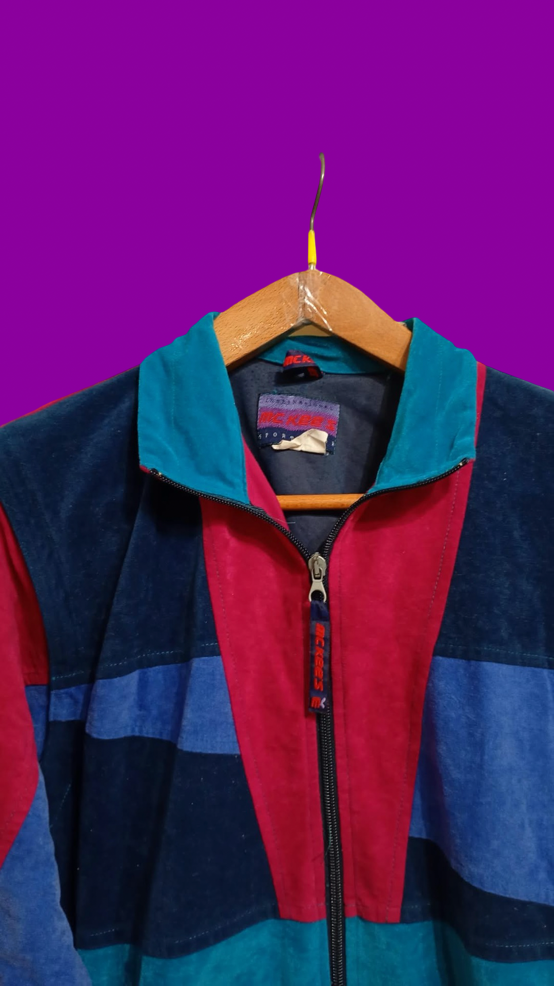 Vintage Multicolor Fantasy 90's Fleece Unisex Size M