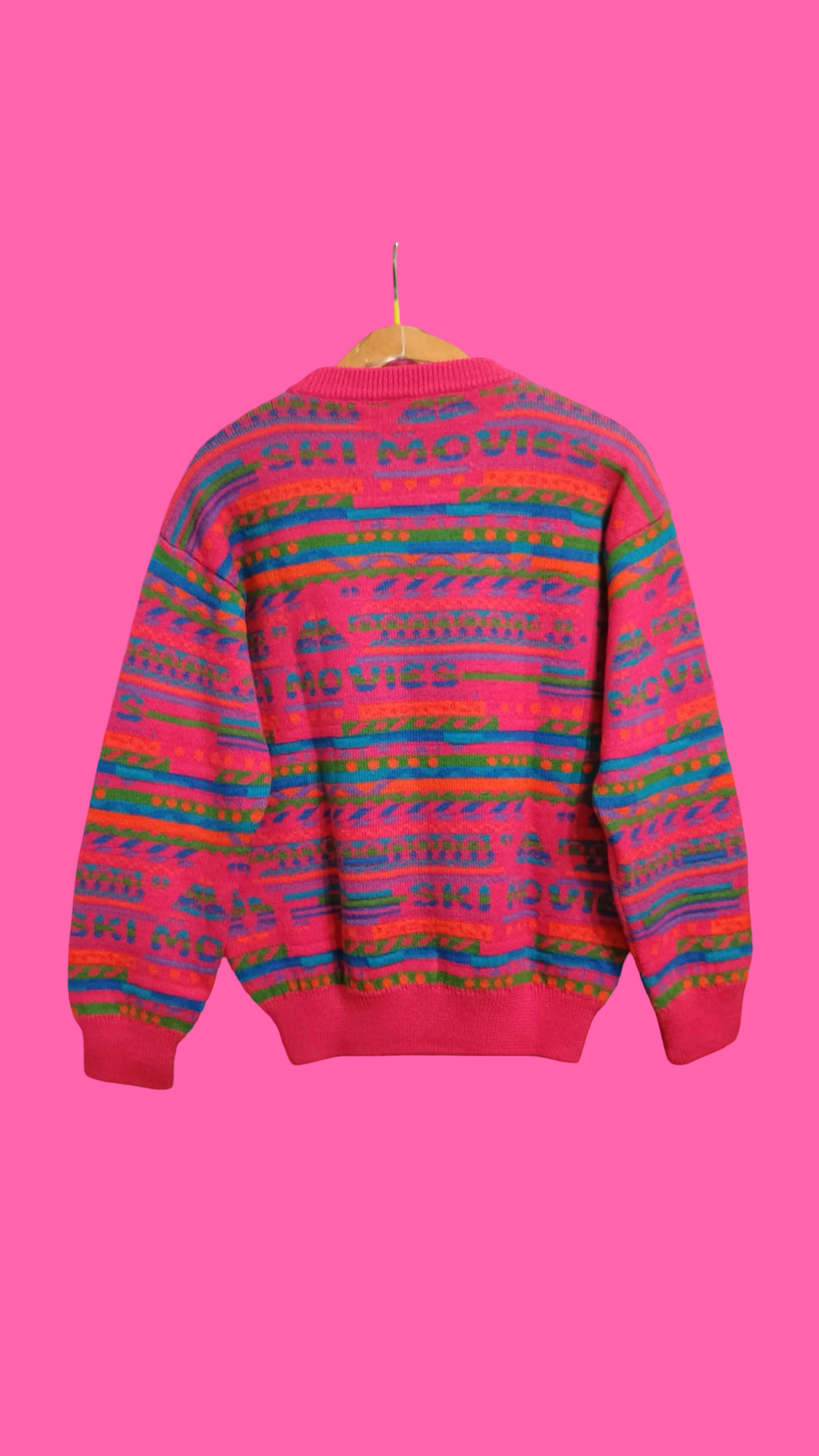 Vintage Multicolor Fantasy 90's Conte of Florence Sweater Woman Size S