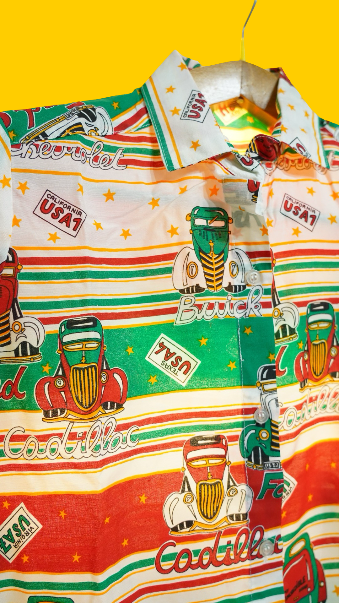 Camicia Fantasia Vintage Multicolor Taglia S