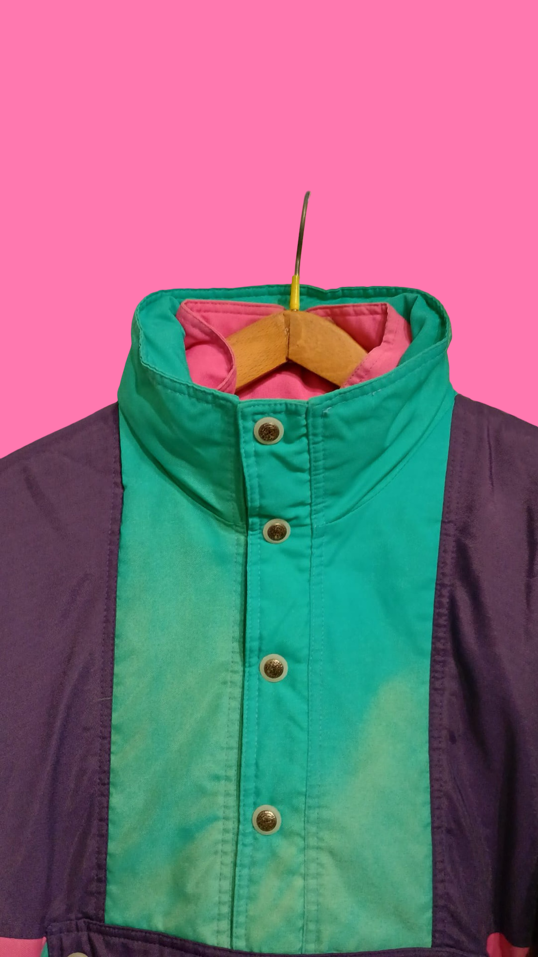 Vintage Multicolor Fantasy 90's Snow Jacket Unisex Size XL