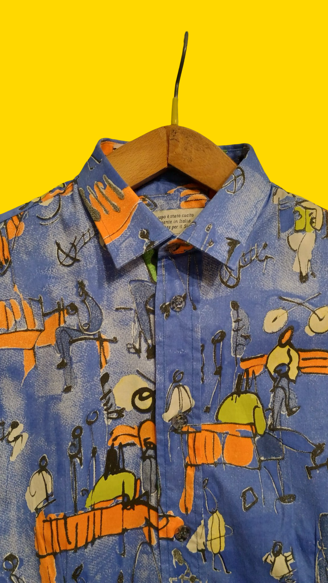Vintage Multicolor Fantasy 90's Shirt Unisex Size M