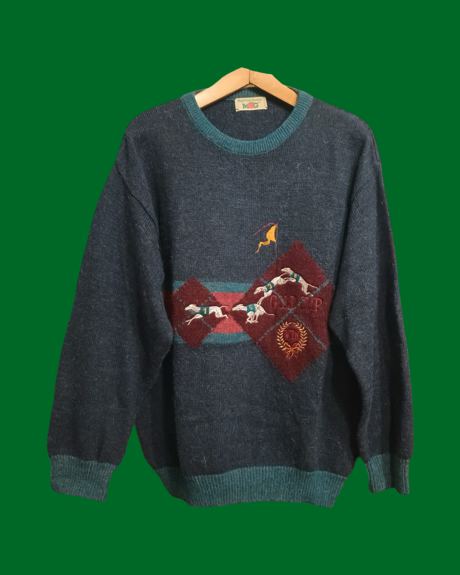 Vintage Multicolor Fantasy 90's Sweater Unisex Size XL
