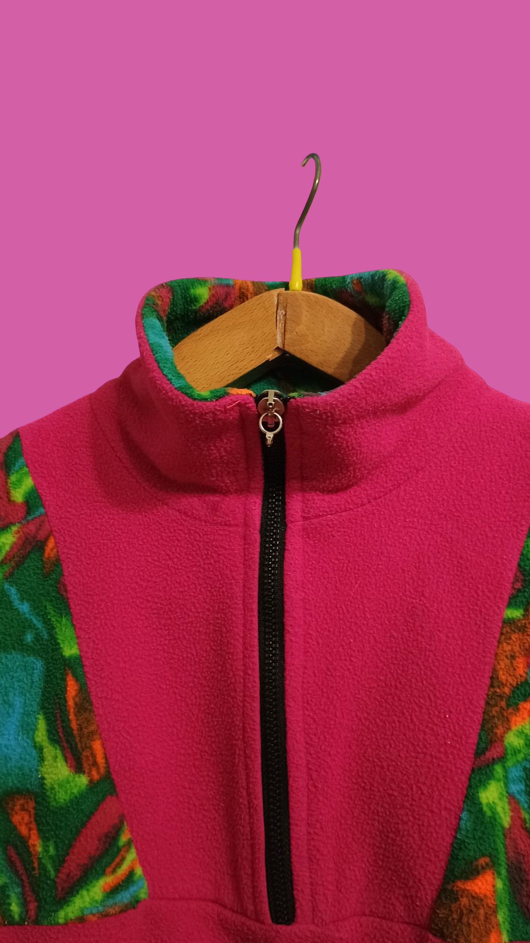 Vintage Multicolor Fantasy 90's Fleece Unisex Size M