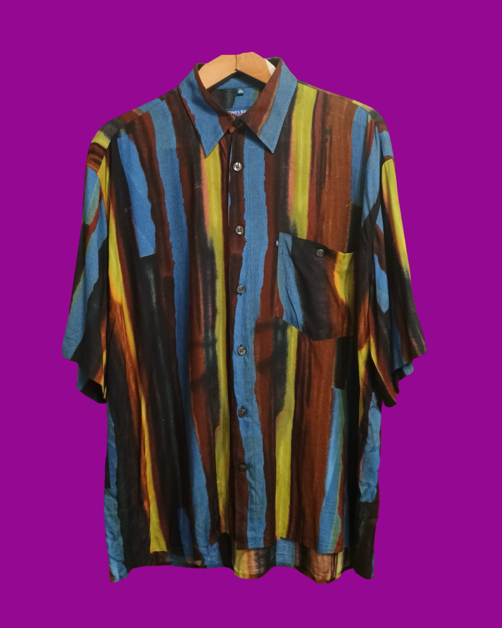 Vintage Multicolor Fantasy 90's Shirt Unisex Size XL