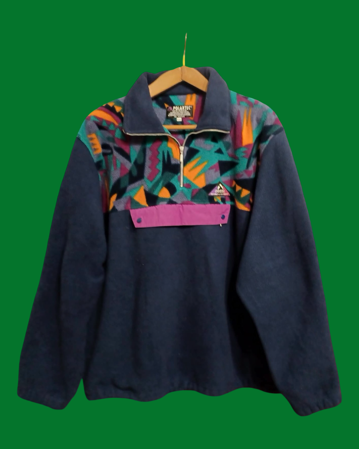 Vintage Multicolor Fantasy 90's Rare Aesse Fleece Unisex Size XXL
