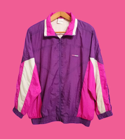 Soft Jacket Vintage Multicolor A Fantasia Anni 90 Unisex Size L