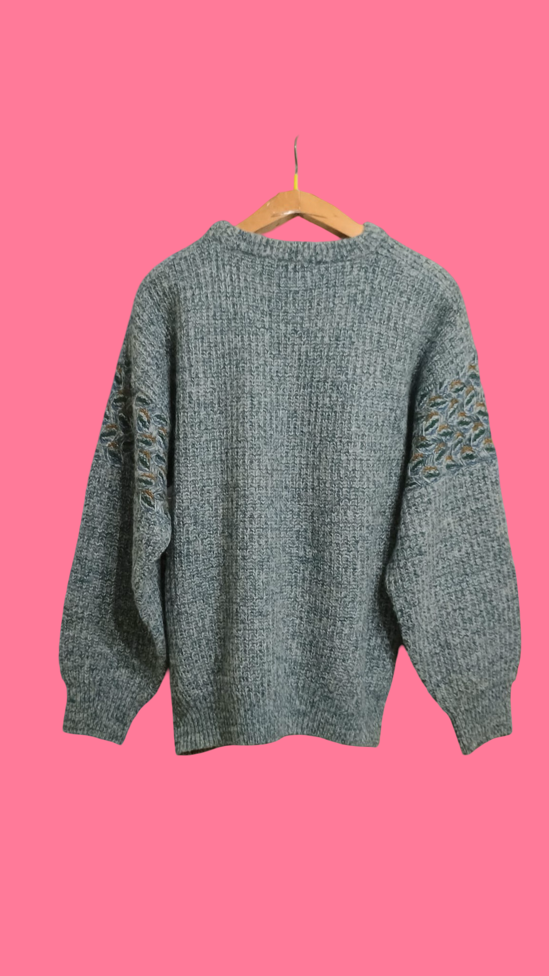 Vintage Multicolor Fantasy 90's Sweater Unisex Size L