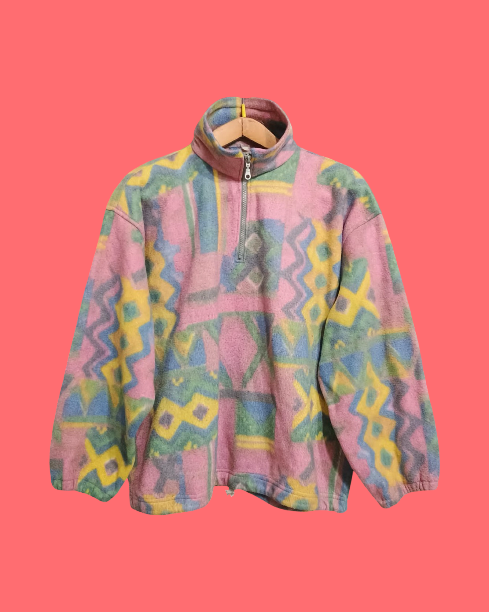Vintage Multicolor Fantasy 90's Sweatshirt Unisex Size L