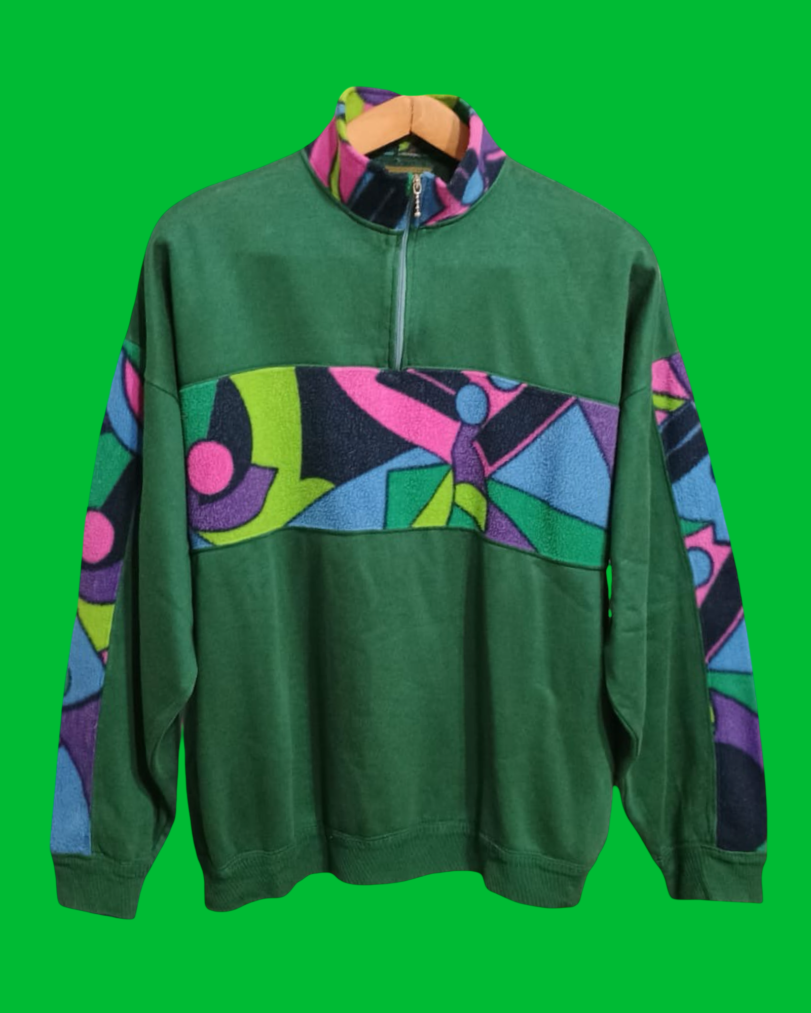 Vintage Multicolor Fantasy 90's Sweatshirt Unisex Size M