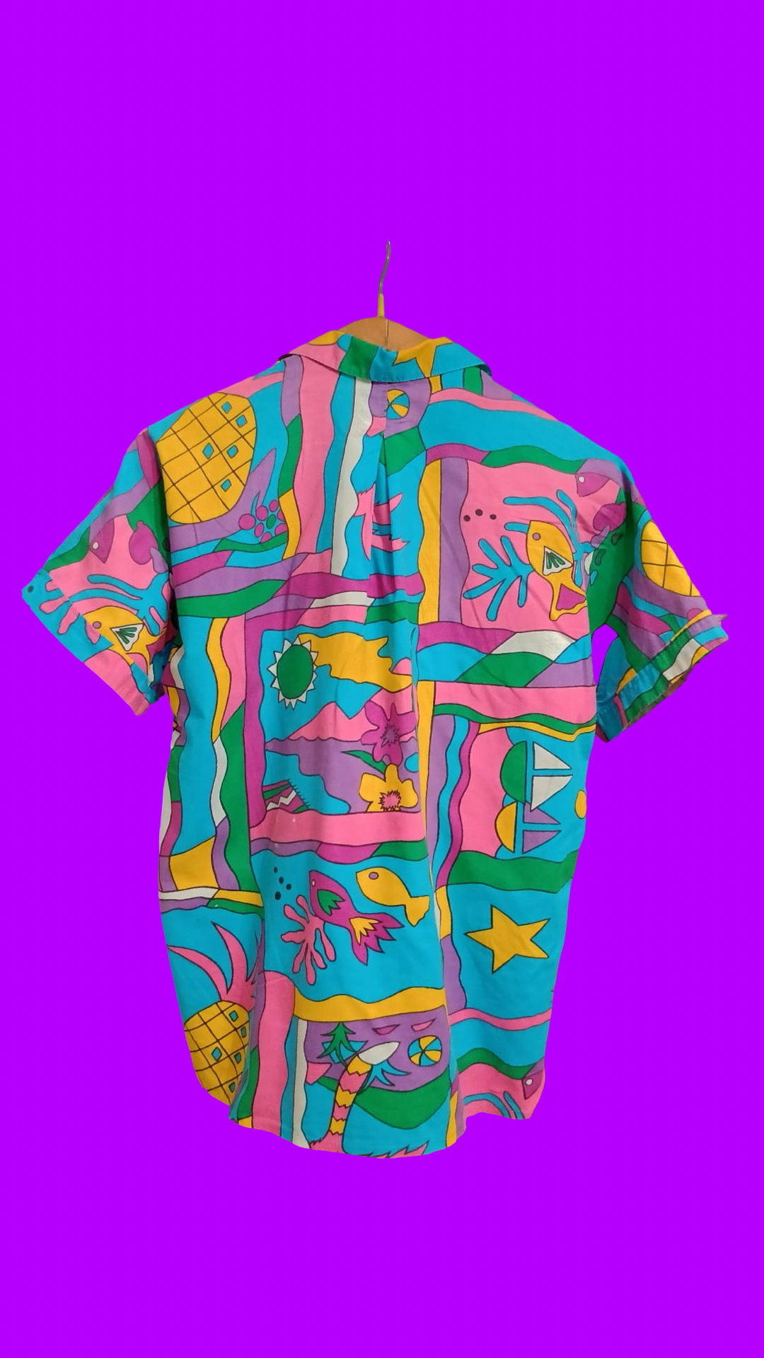 Vintage Multicolor Fantasy 90's Shirt Unisex Size S